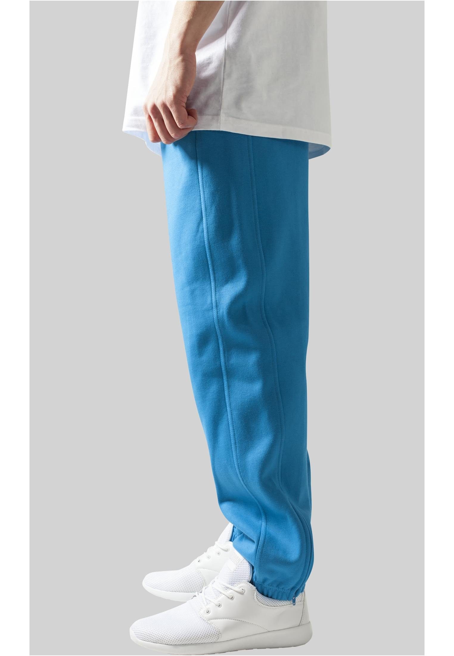 URBAN CLASSICS turquoise Stoffhose Herren Sweatpants (1-tlg)