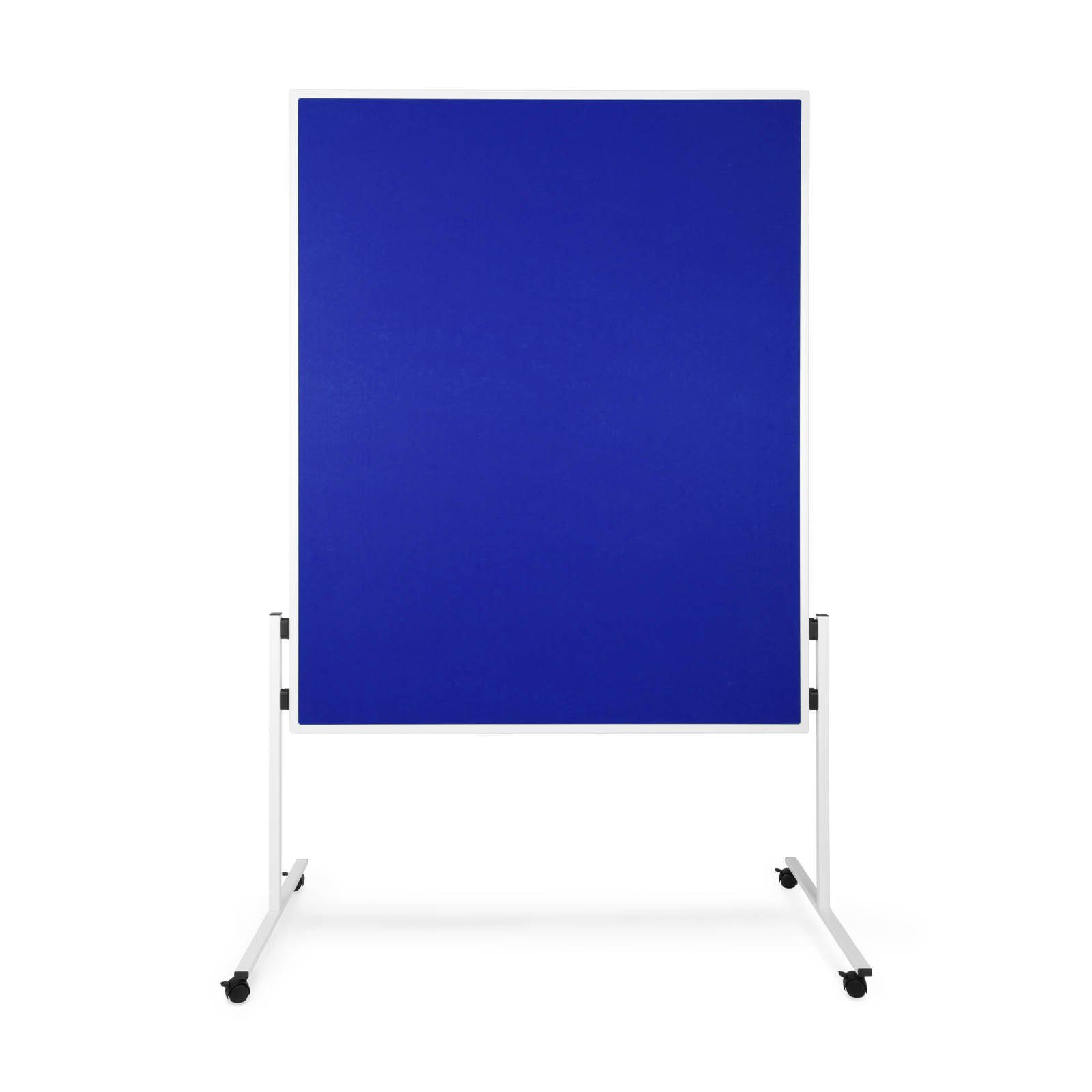 Standtafel Filz-Moderationstafel, 2 Farben, Metallrahmen, Doppelseitig nutzbar
