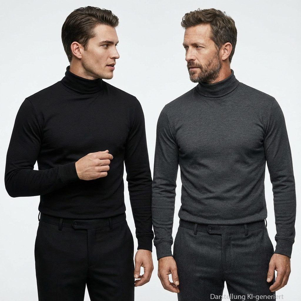 RAGMAN Longsleeve Basic aus feinstem Single-Jersey, hohe Formstbilität