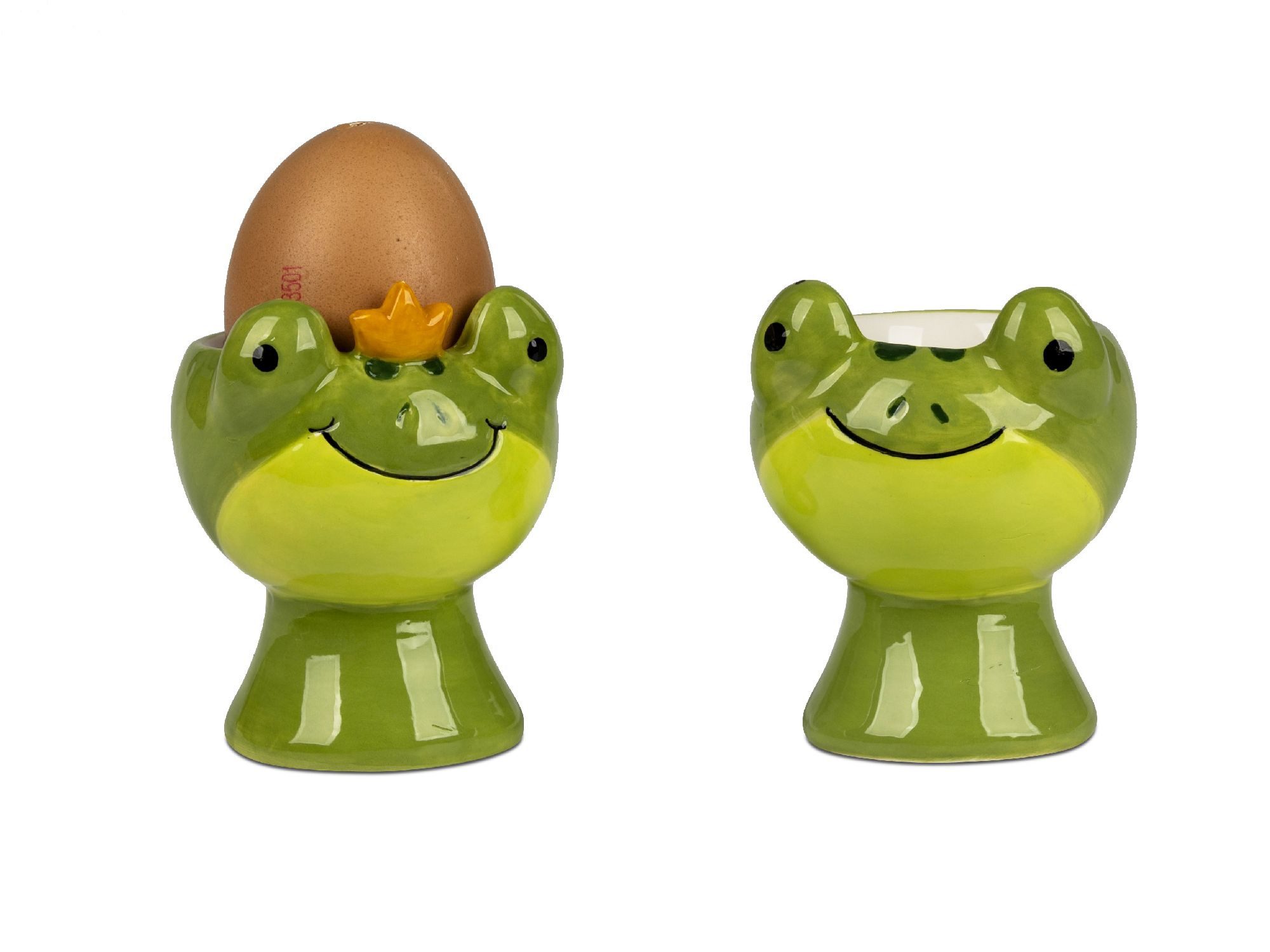 formano Tasse Osterzeit, Steingut, in Geschenkbox, Grün, Motiv: Frosch