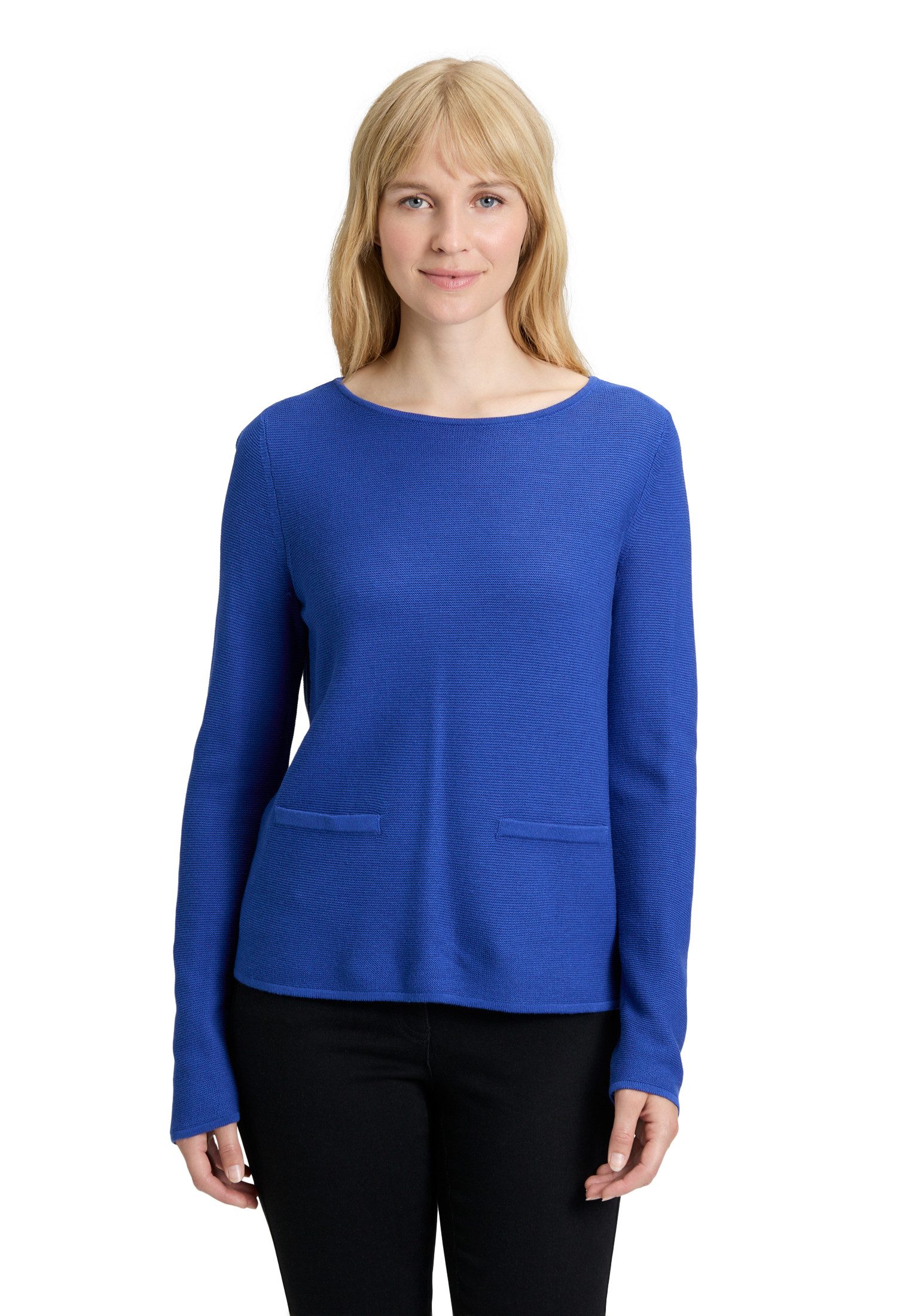 Betty Barclay Вязаные свитера Damen Feinstrickpullover mit aufgesetzten Taschen (1-tlg)