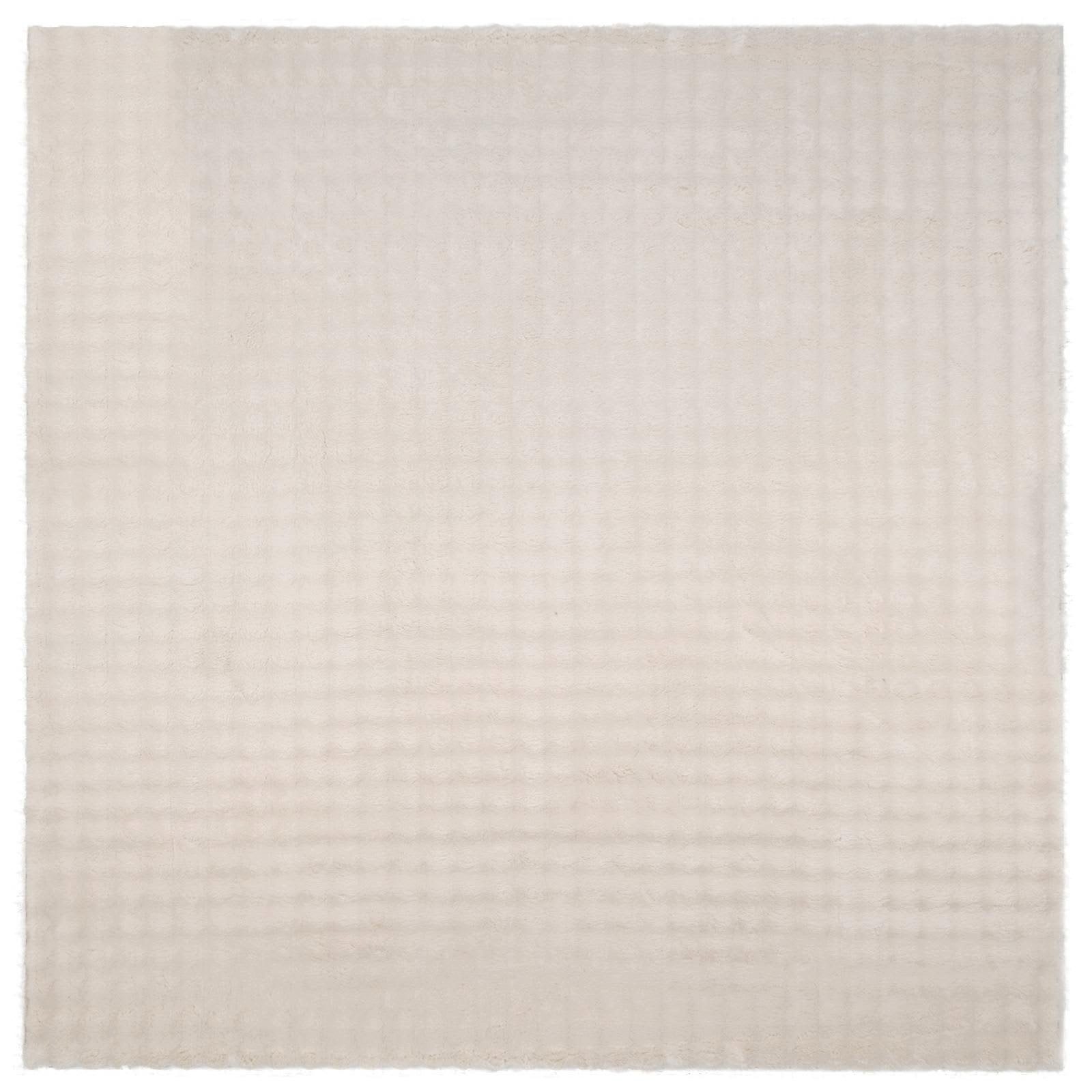 vidaXL Teppich Bereichsteppiche Quadratisch SIROLO Beige 200 x 200 cm, Quadrat