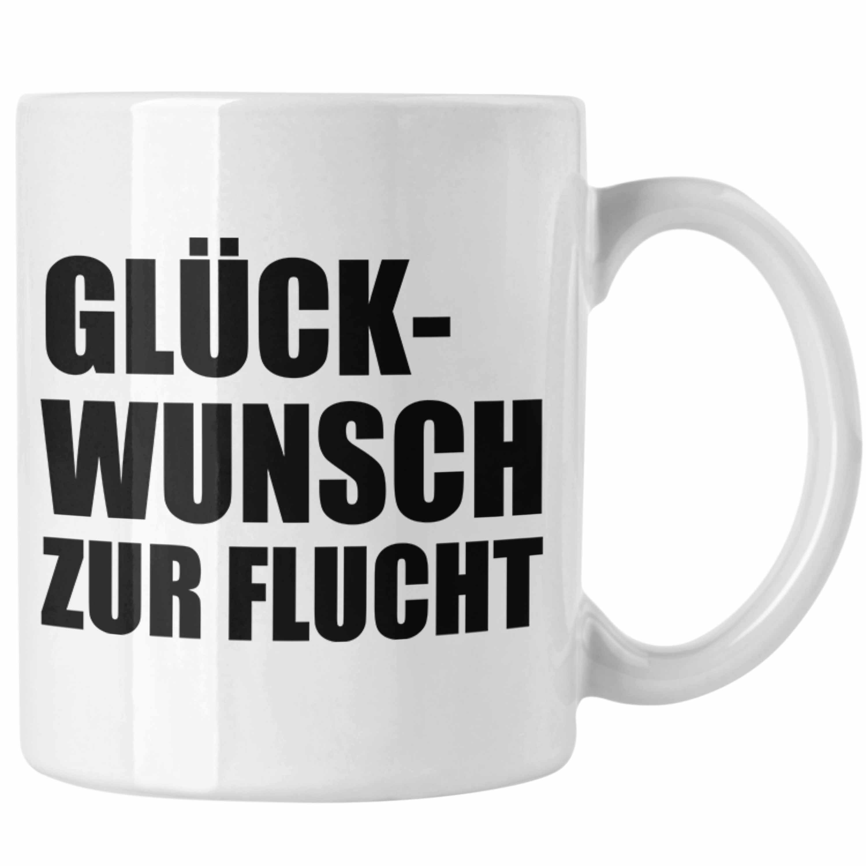 Weiss Sprüche Jobwechsel Abschiedsgeschenk Geschenk Flucht Tasse Trendation Tasse Trendation Zur Glückwunsch Kollege Kollegin Lustig - Kaffeetasse