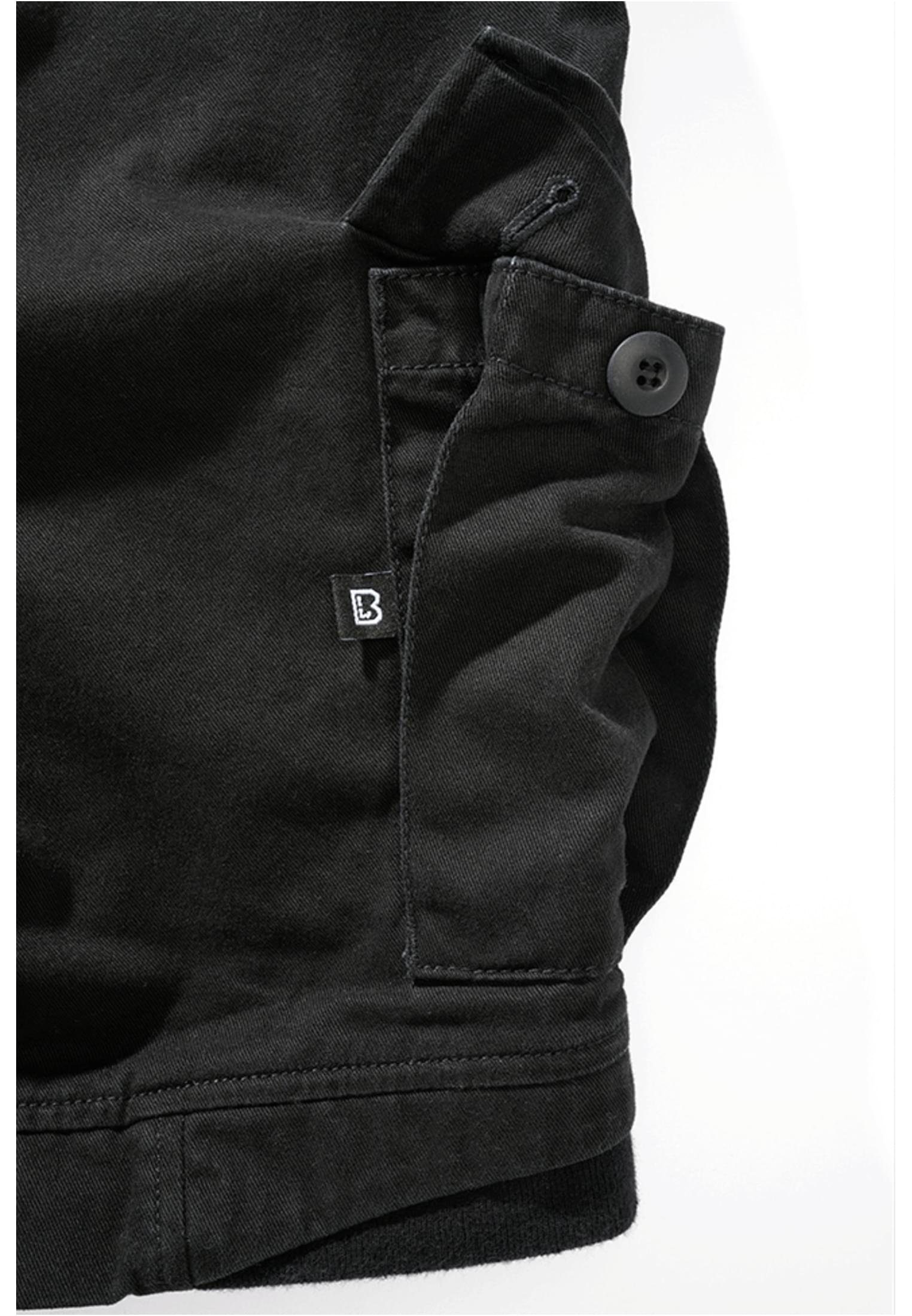 (1-tlg) black Packham Stoffhose Brandit Shorts Herren Vintage