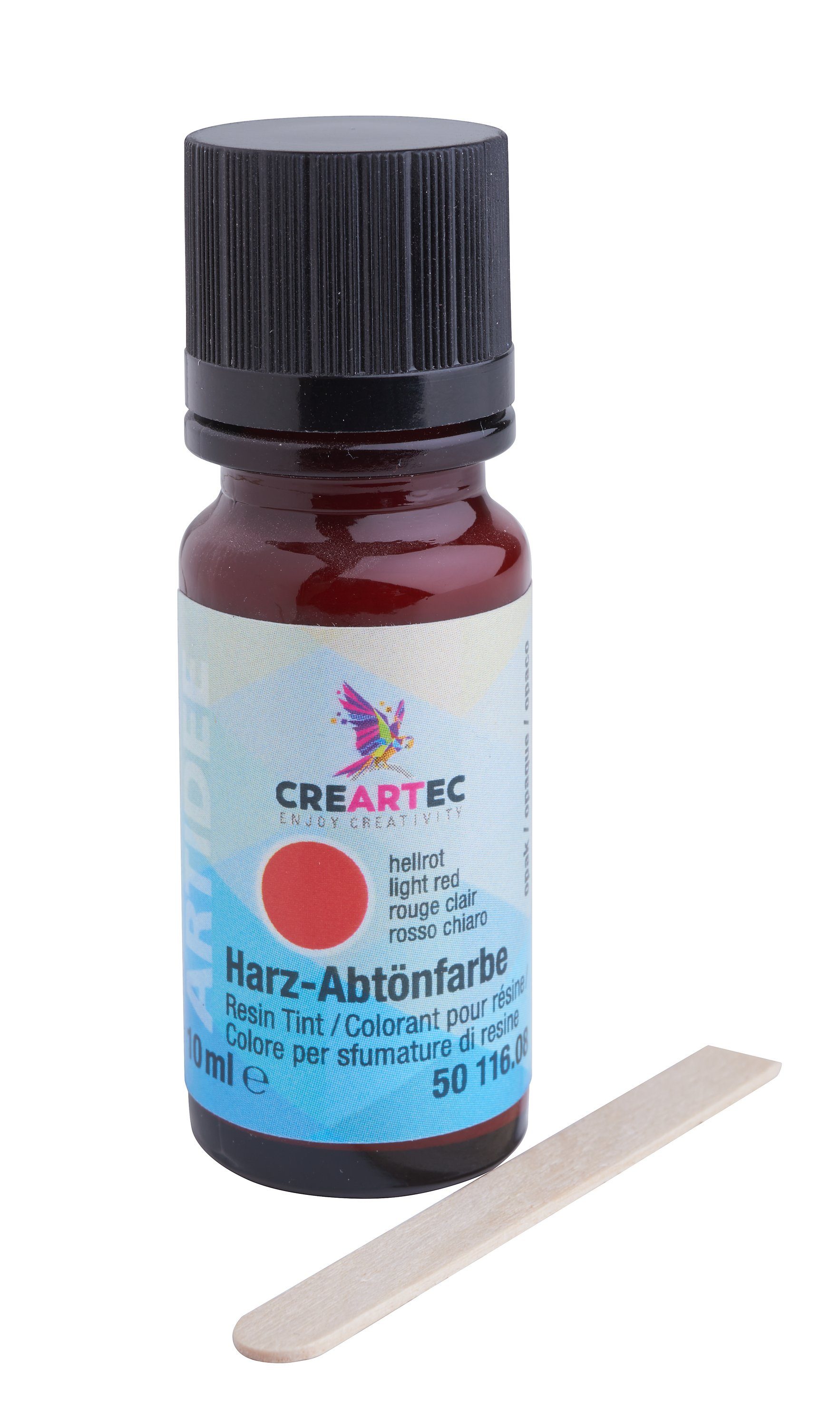 CREARTEC Effekt-Zusatz Opak, 10 ml Hellrot