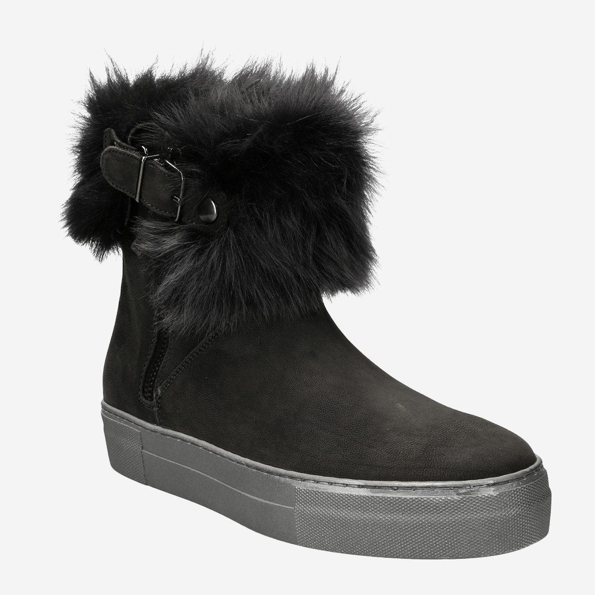 Donna Carolina Donna Carolina 34.168.042P, Warmfutter, Stiefeletten, Grau, Damen Winterstiefel