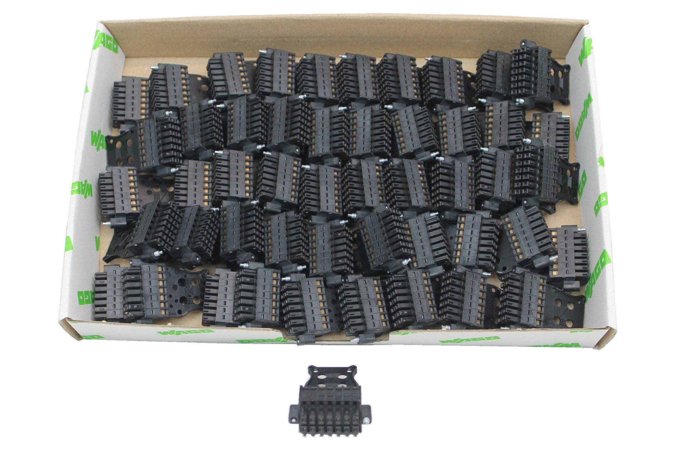 WAGO Verbindungsklemme 713-1107/107-9037/033-000 Buchsengehäuse 14 polig Rastermaß 3,5mm