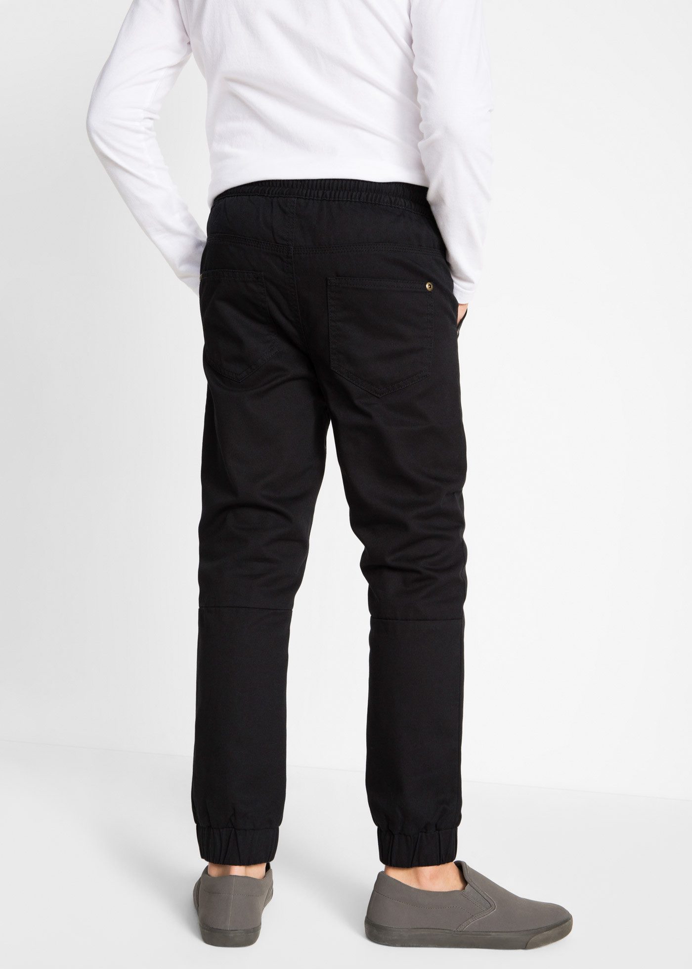 bonprix Thermohose mit Baumwollfutter, elastischer Bund mit Kordelzug, Regular Fit