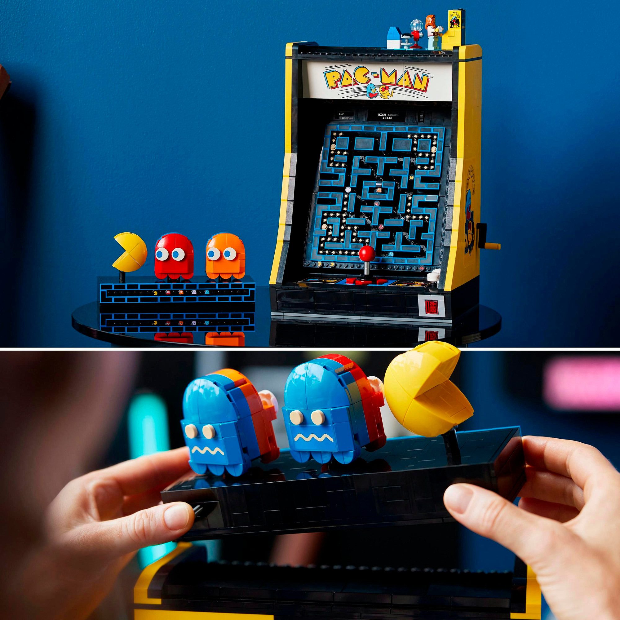 LEGO® LEGO Icons PAC-MAN Spielautomat, Spielbausteine – Bild 4 von 5