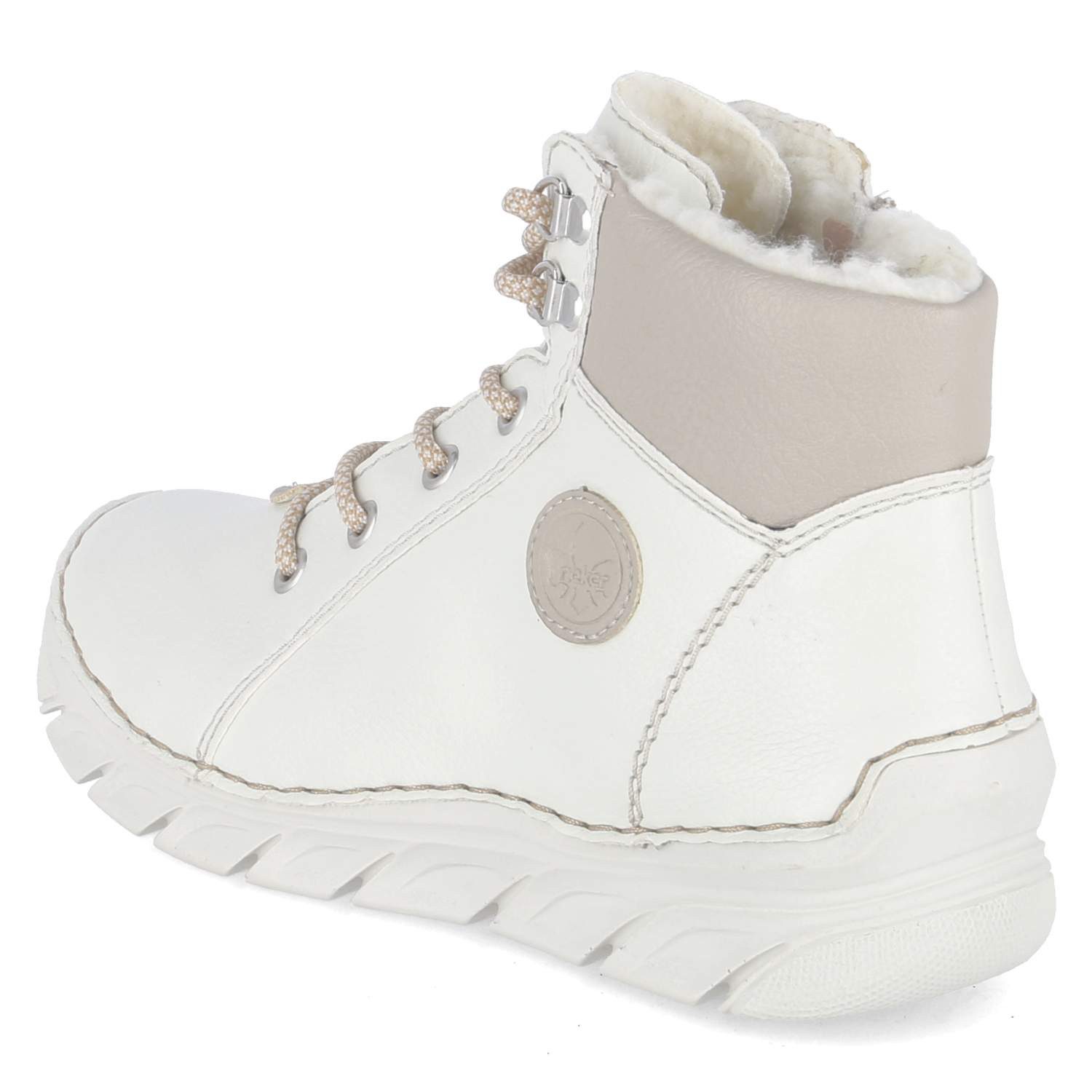 Rieker Rieker 55040-80 Damen Kunstleder white Winterstiefel