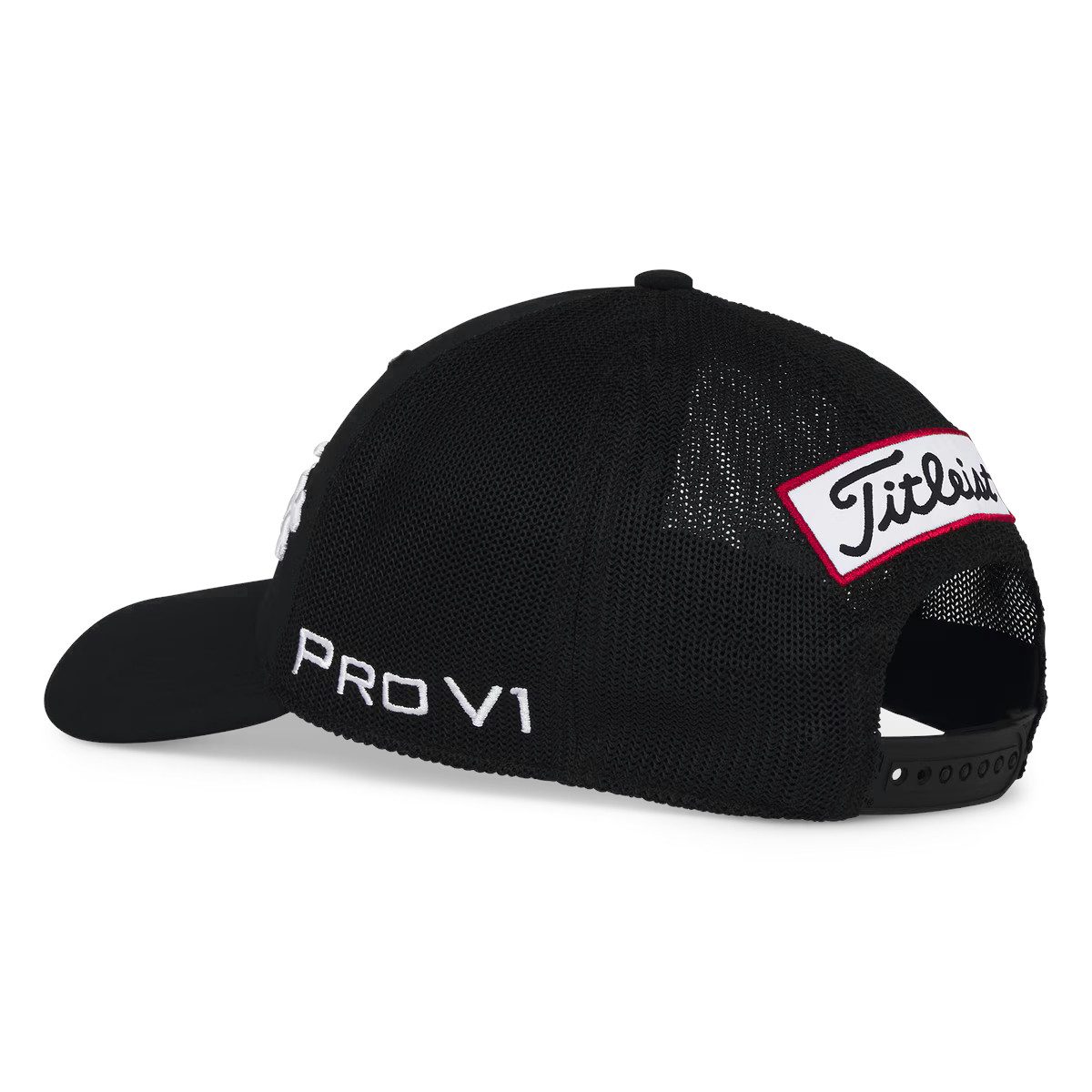 Titleist Baseball Cap Titleist Golf Cap Players Space Dye Mesh Schwarz Herren