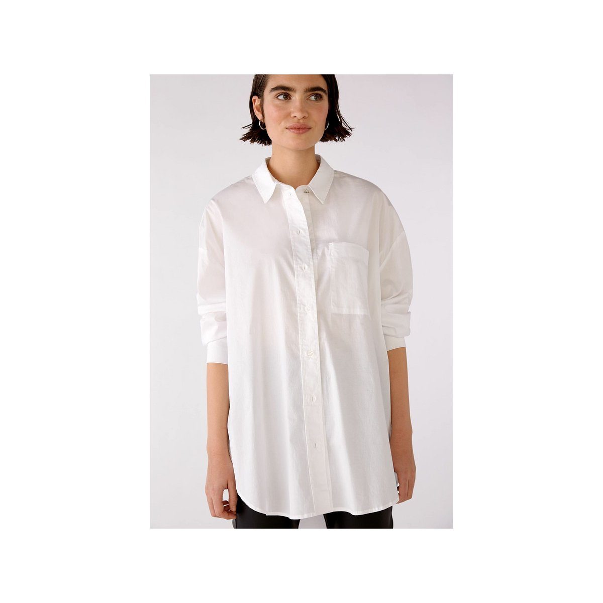 optic Oui weiß white (1-tlg) Blusenshirt