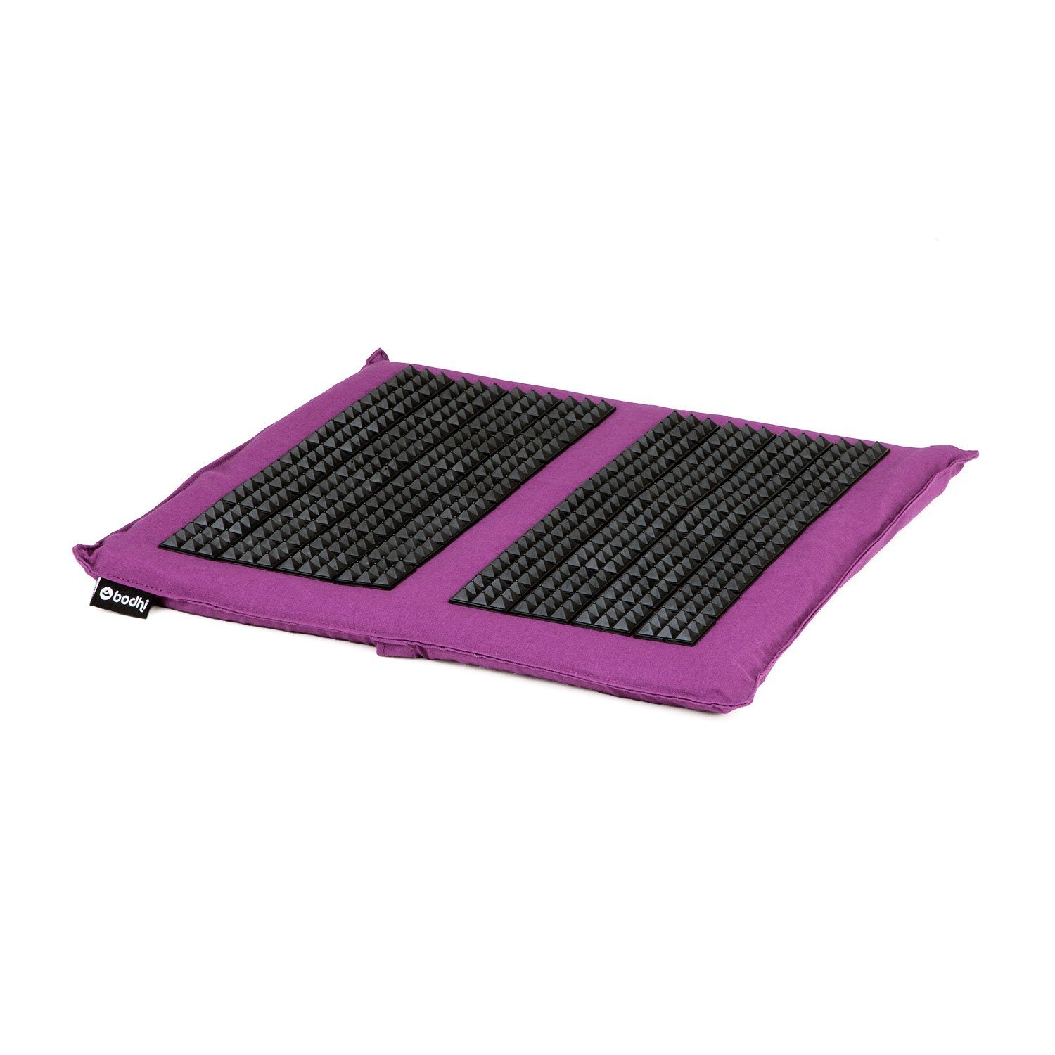 Yogamatte VITAL Akupressur Fußreflexzonenmatte SPIKY aubergine