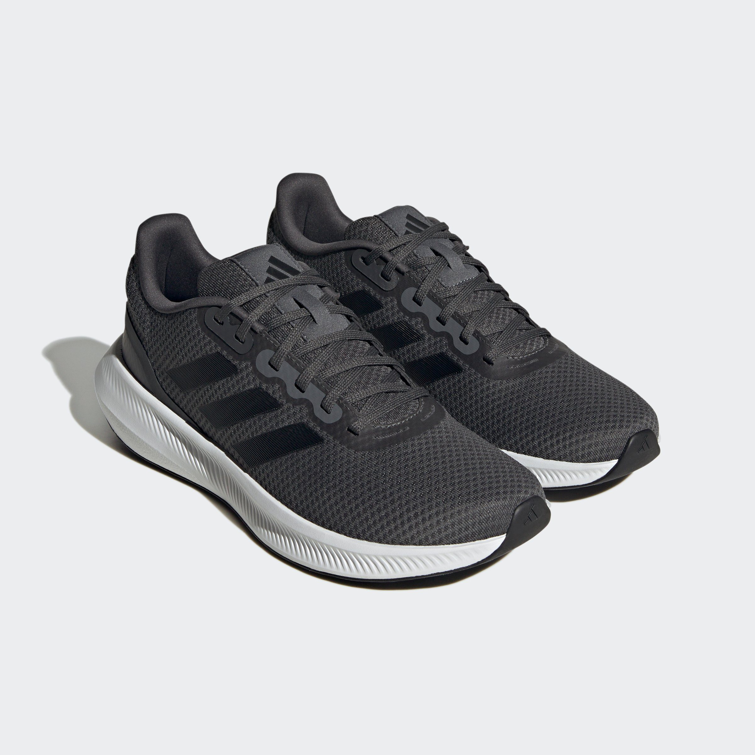 adidas Performance Carbon Grey Laufschuh / RUNFALCON Core / Six 3 Black