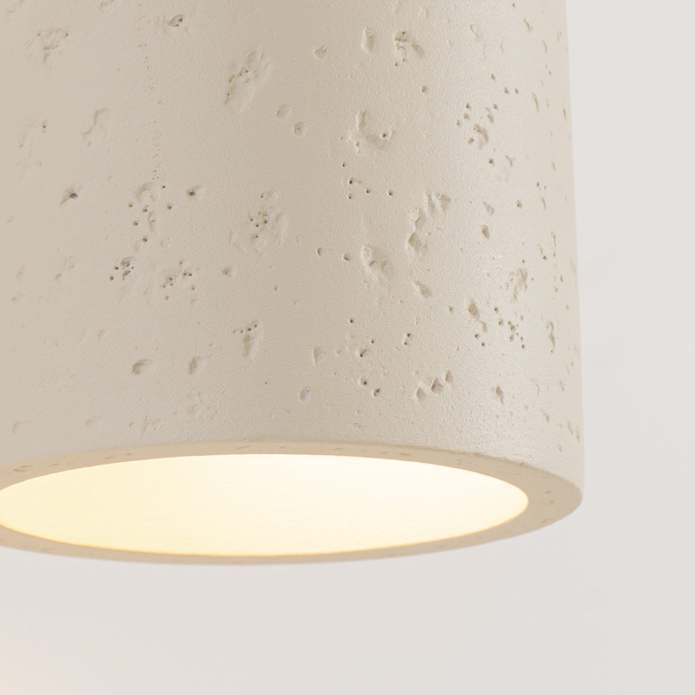 SOLLUX lighting Wandleuchte Wandleuchte Orbis Beton Beige, Nicht enthalten – Bild 4 von 5