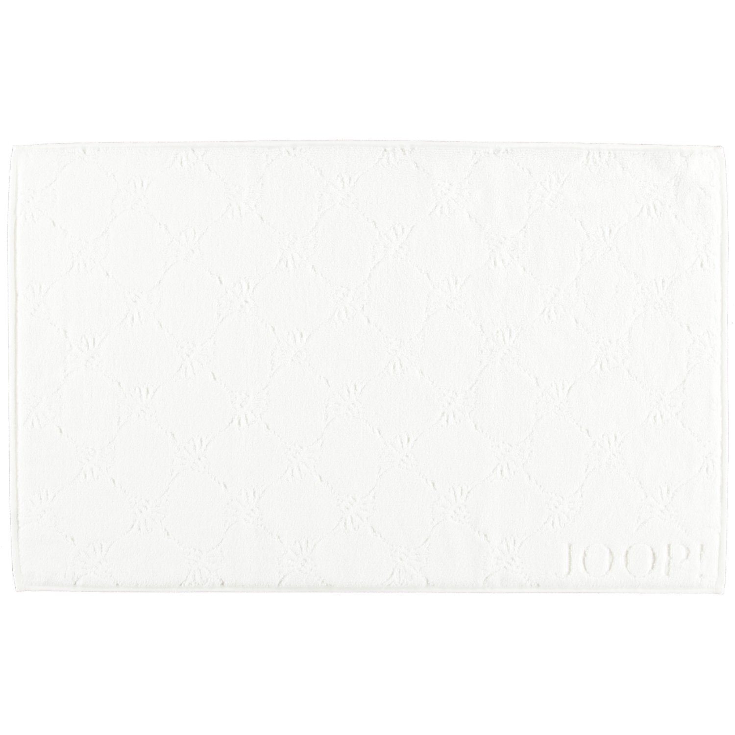 JOOP! Duschmatte Uni Cornflower 1670, 100% Baumwolle, eingewebtes JOOP!-Logo