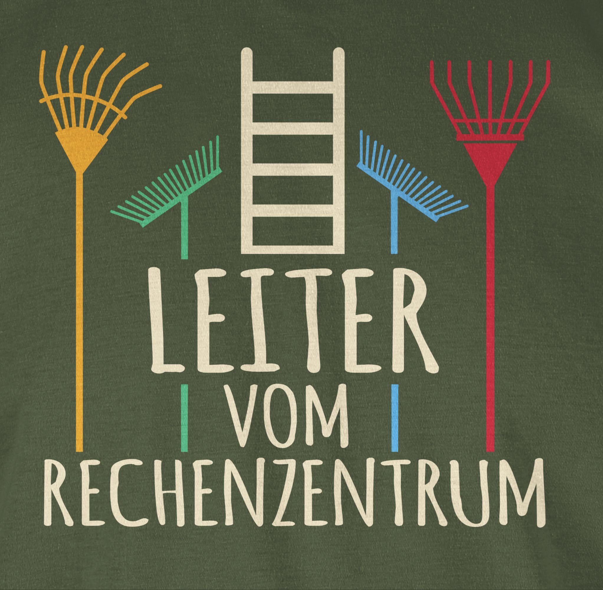 Shirtracer T-Shirt Leiter vom Rechenzentrum hell Herren & Männer Geschenke
