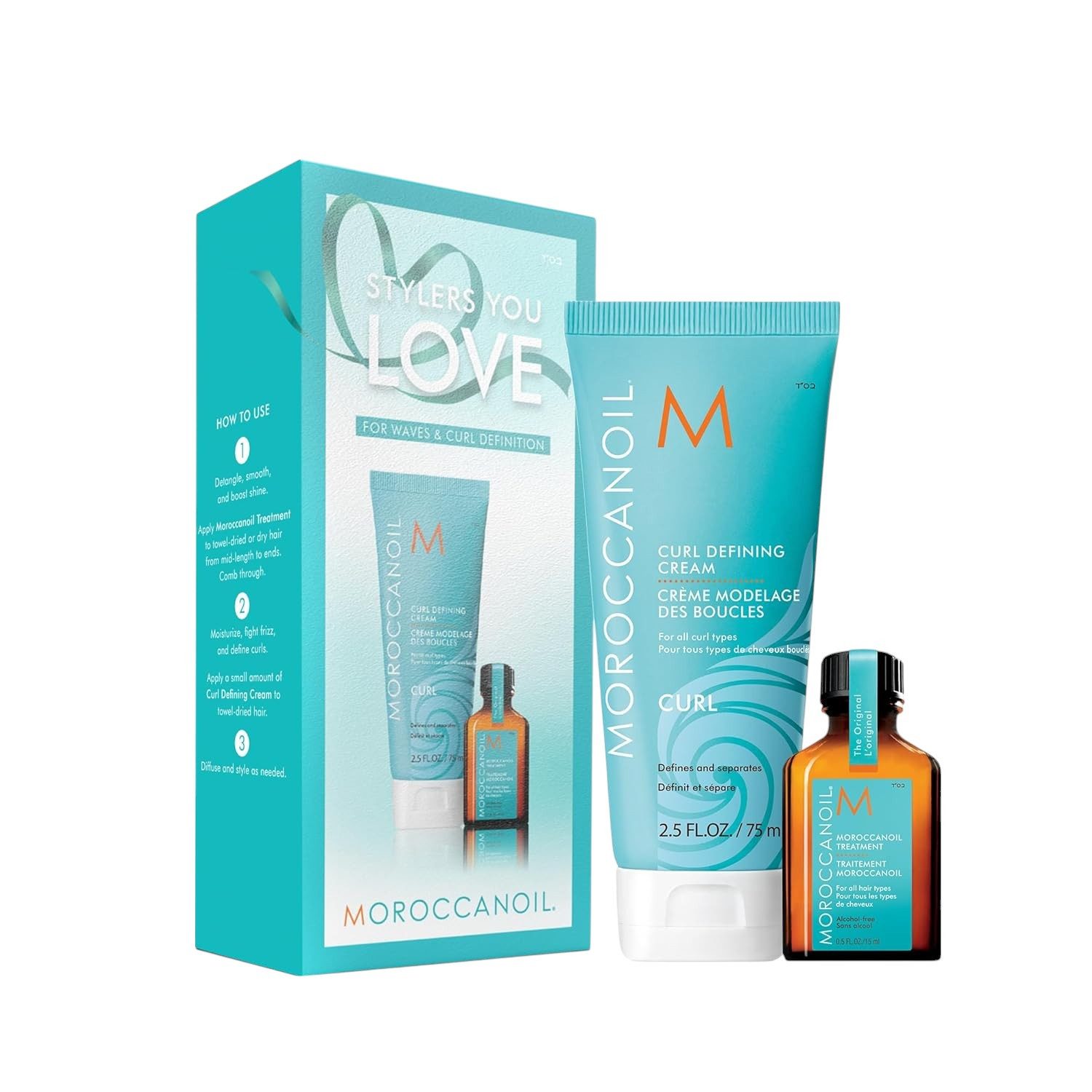 moroccanoil Haarpflege-Set Moroccanoil Curl Stylers You Love, 2-tlg.