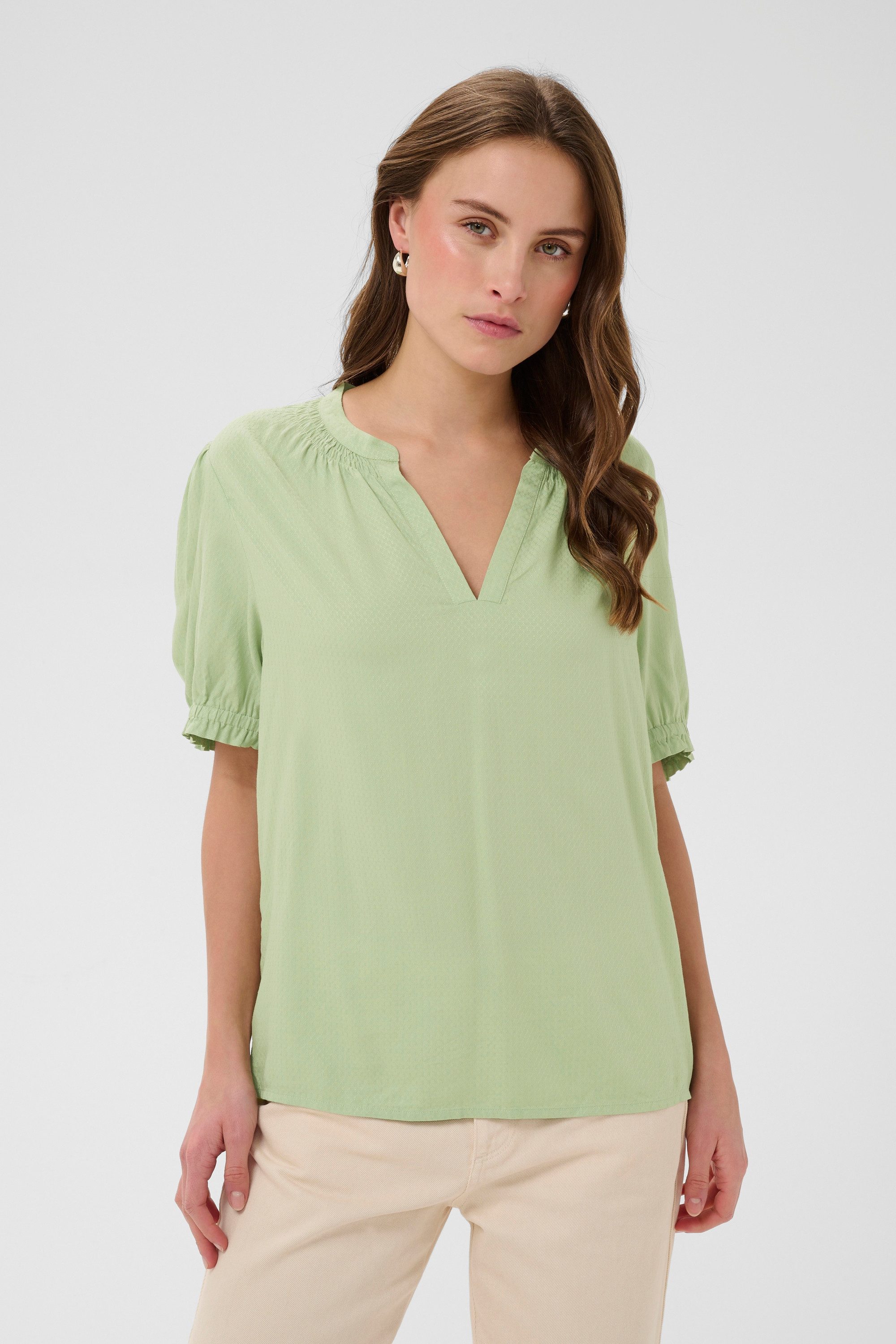 Saint Tropez Kurzarmbluse Bluse kurzarm BrittaSZ