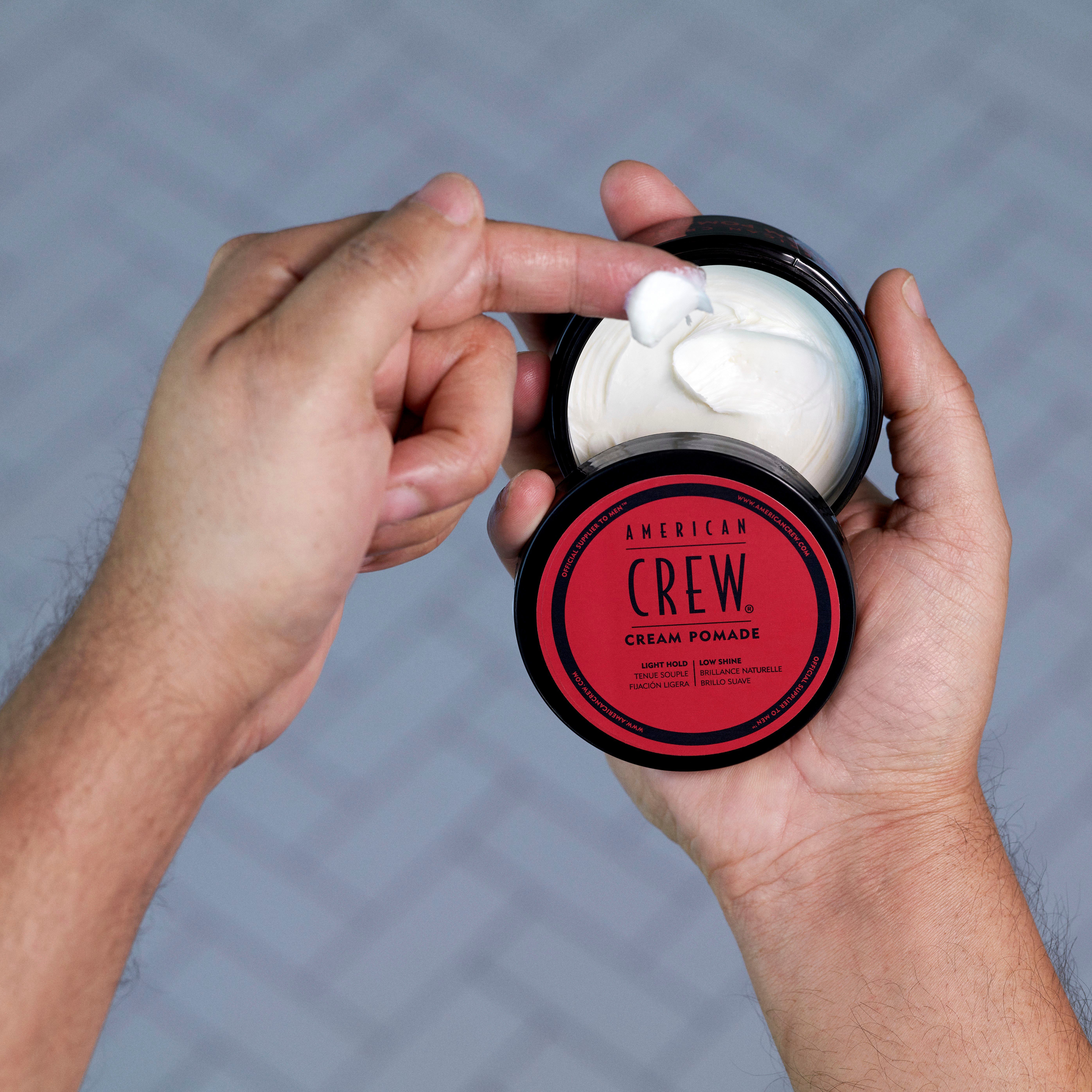 American Crew Haarpomade CREAM POMADE, feuchtigkeitsspendend, pflegend, leichter Halt – Bild 4 von 5
