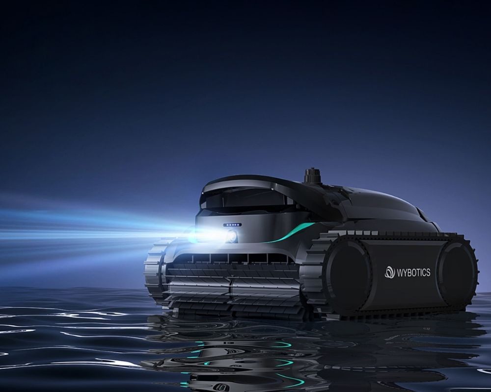 Chemoform Poolbodensauger WYBOT Akku-Poolroboter mit integrierter KI-Kamera