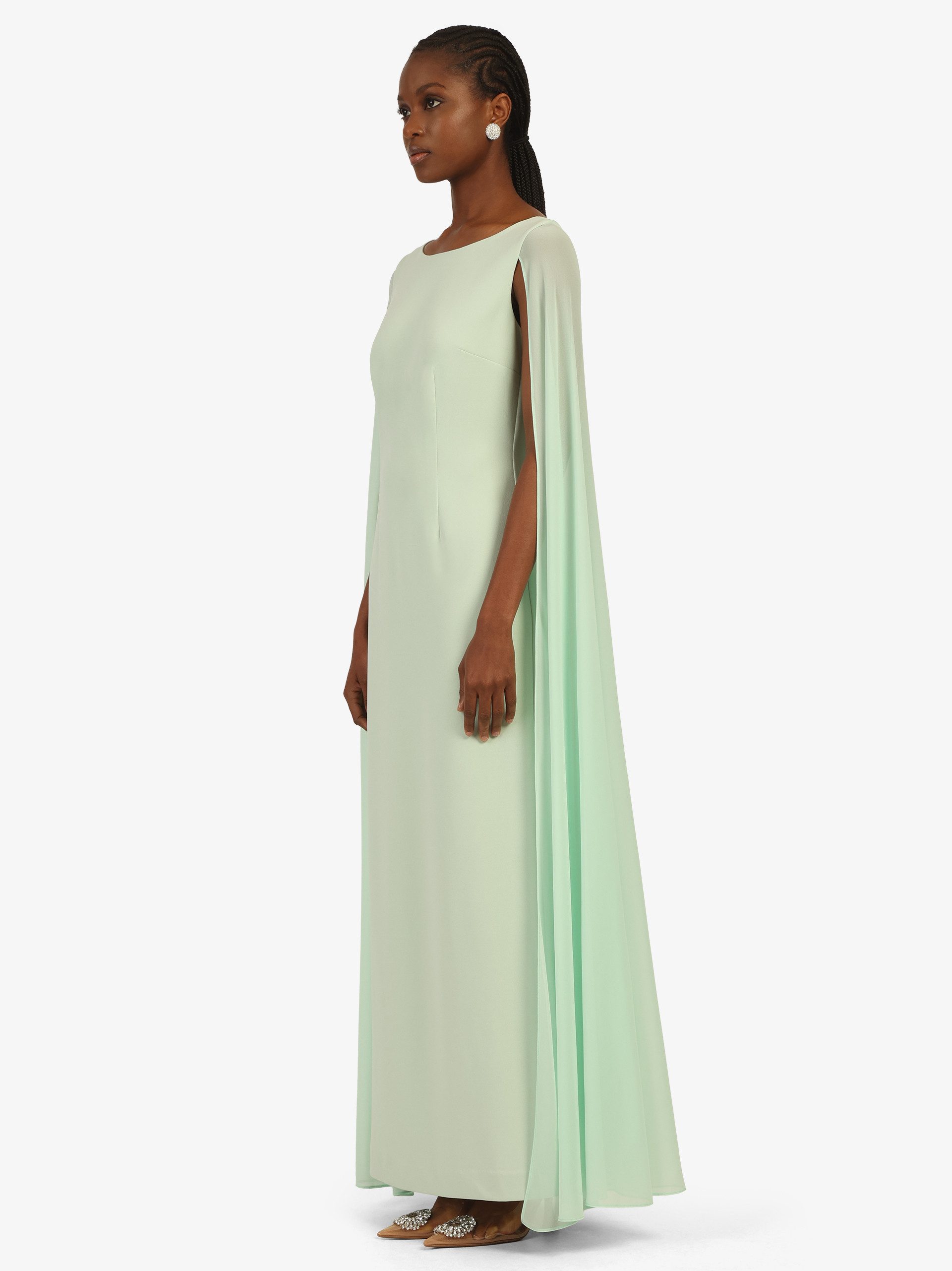 Kraimod Abendkleid mit Rundhalsausschnitt