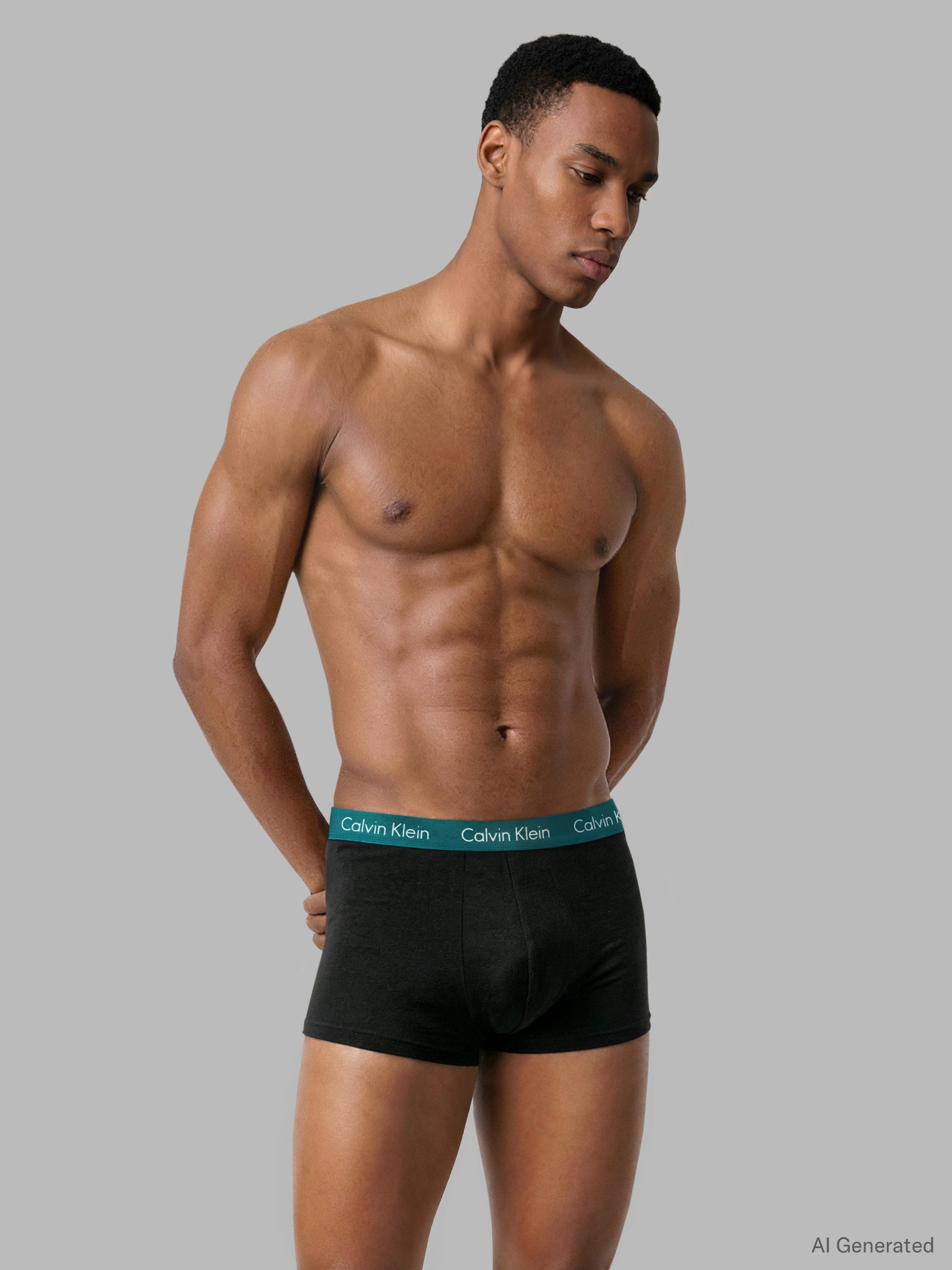 Calvin Klein Underwear Trunk LOW RISE TRUNK 3PK (Packung, 3-St., 3er-Pack) mit Logoschriftzügen