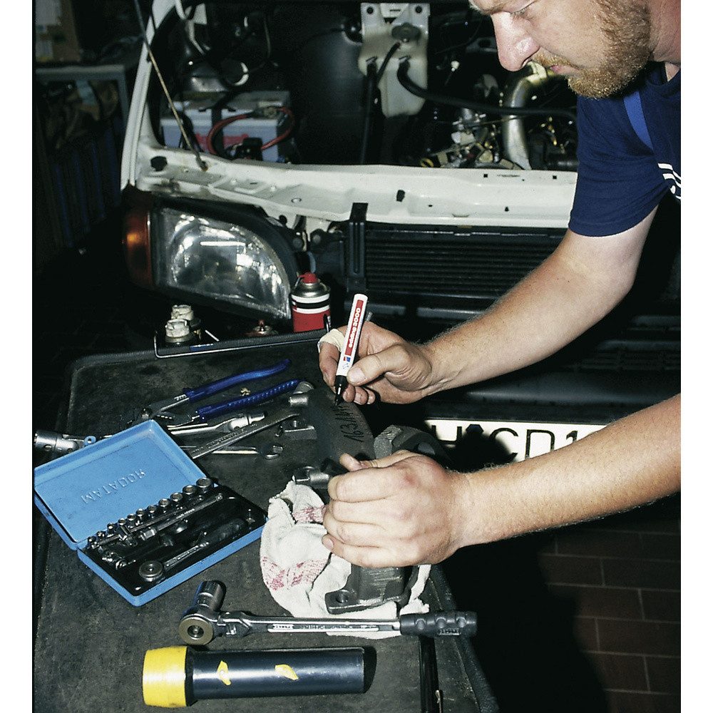 Thumbnail - edding Permanentmarker Edding 8300 industry permanent marker 4-8300001 Permanentmarker Schwar