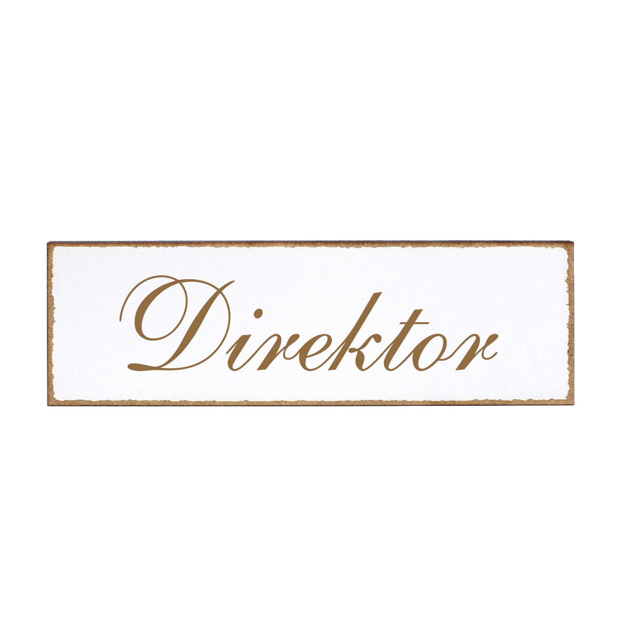 Dekolando Hinweisschild Türschild - Direktor - Schild 150 x 50 mm - Schilder Türschilder