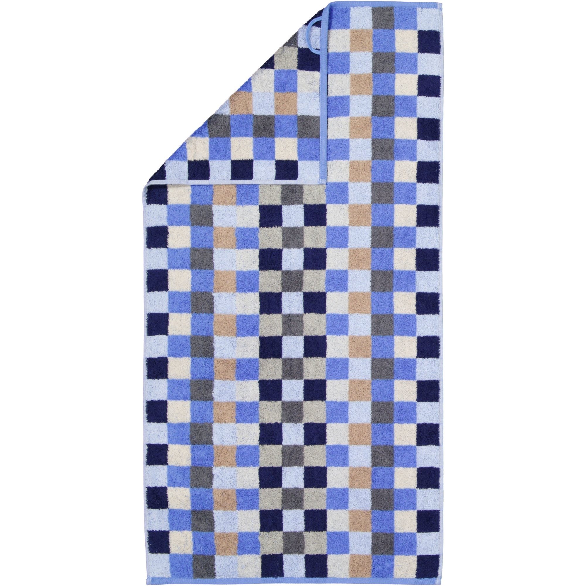 Cawö - Unique Karo 942 - Farbe: koralle - 22 - Waschhandschuh 16x22 cm günstig online kaufen