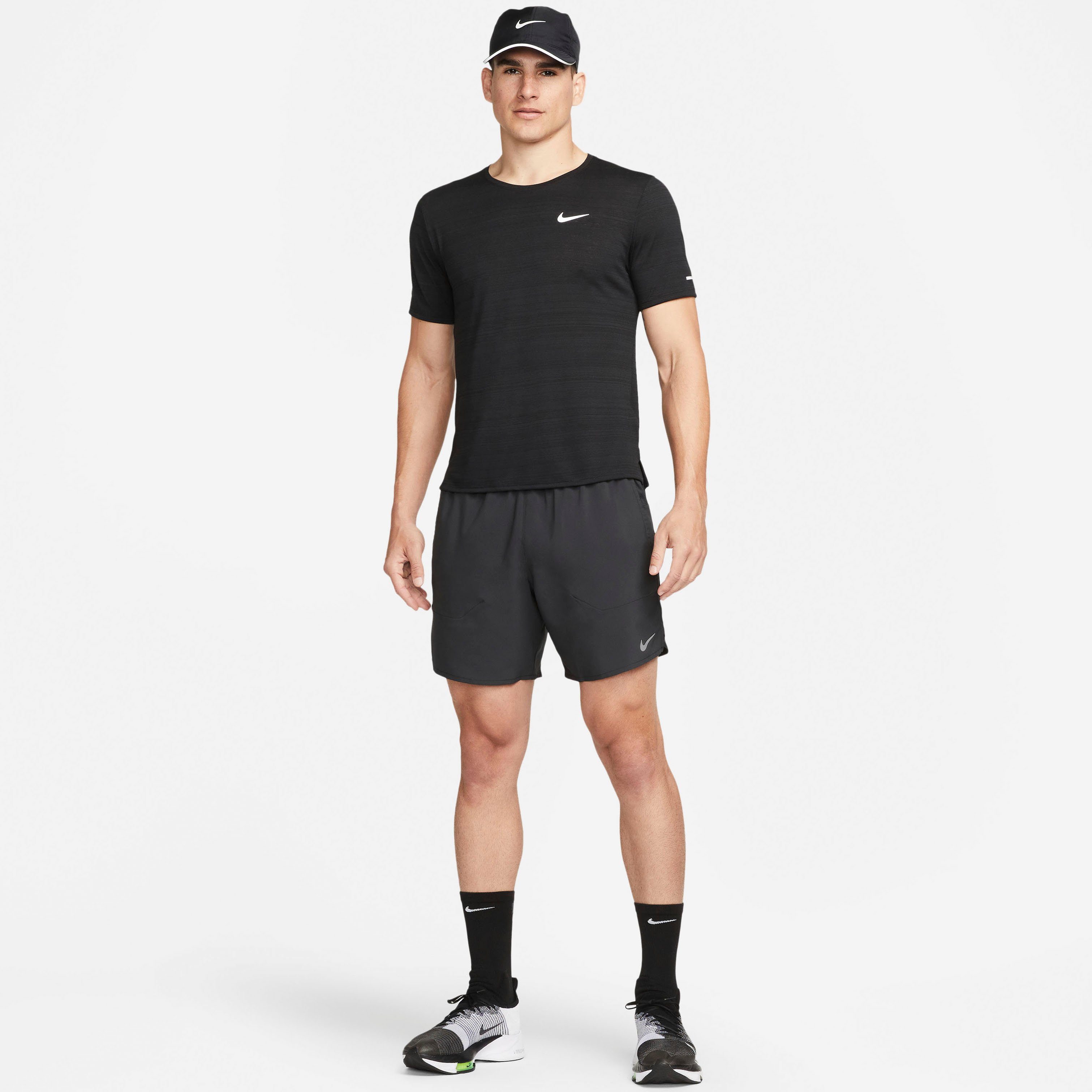 Dri-FIT " Brief-Lined Nike Shorts Laufshorts Running Men's Stride