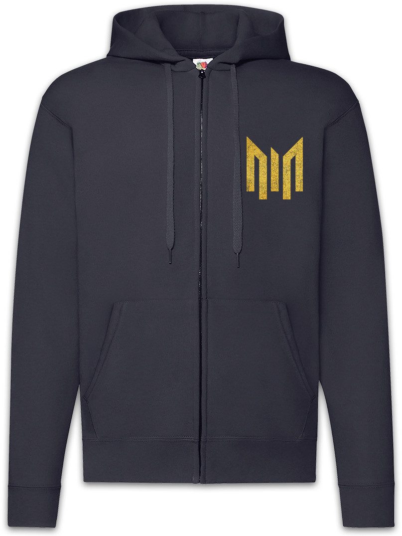Sweatjacke Montgomery Logo Zipper Hoodie What Symbol Sign Company Logo What/If