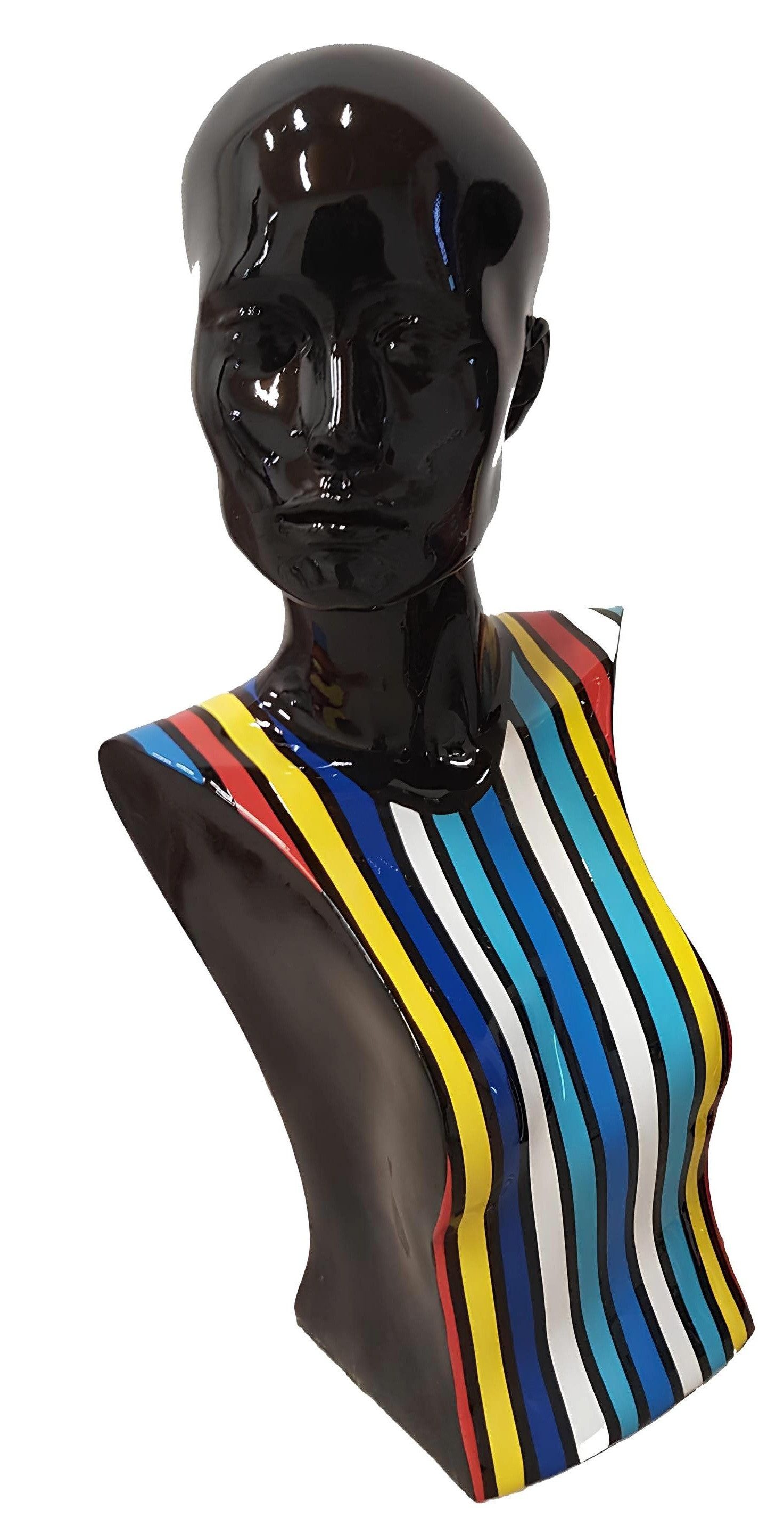 Xlmoebel Skulptur Elegante Frauenbüste aus wetterbeständigem Material für den Garten (1 St., Skulptur P149A-58x28 cm), Hergestellt in Europa