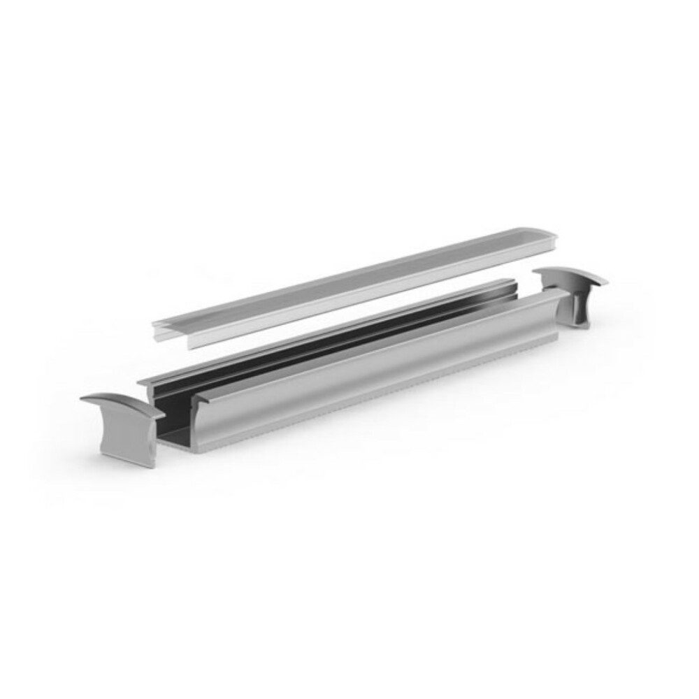 Velleman RECESSED SLIMLINE 15 mm - ALUMINIUM-EINBAUPROFIL FÜR LED-STREIFEN - EL Lampenstativ