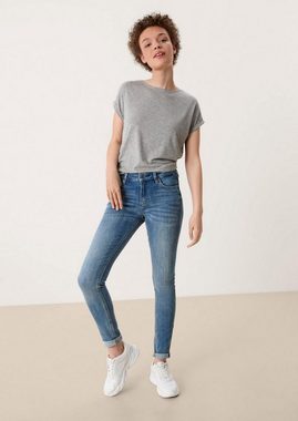 QS Skinny-fit-Jeans SADIE Skinny Fit Jeans mit Taschen in klassischer 5-Pocket-Form