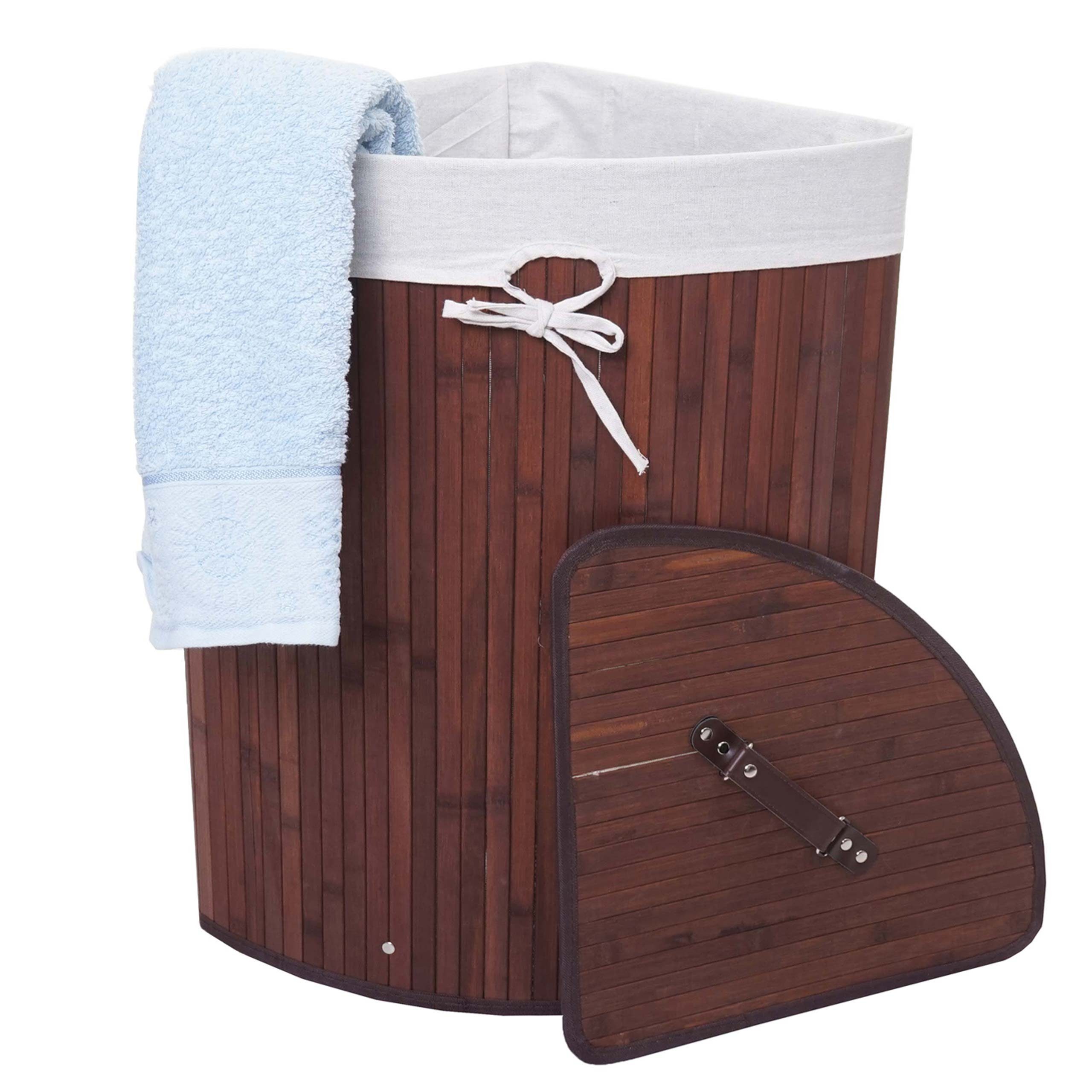 MCW Wäschekorb MCW-C21-50, Herausnehmbarer Wäschesack, Mit Bodeneinsatz