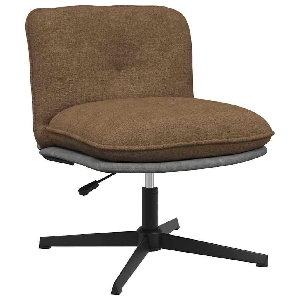 vidaXL Relaxsessel Bürostuhl Drehbar Taupe Stoff (1-St)