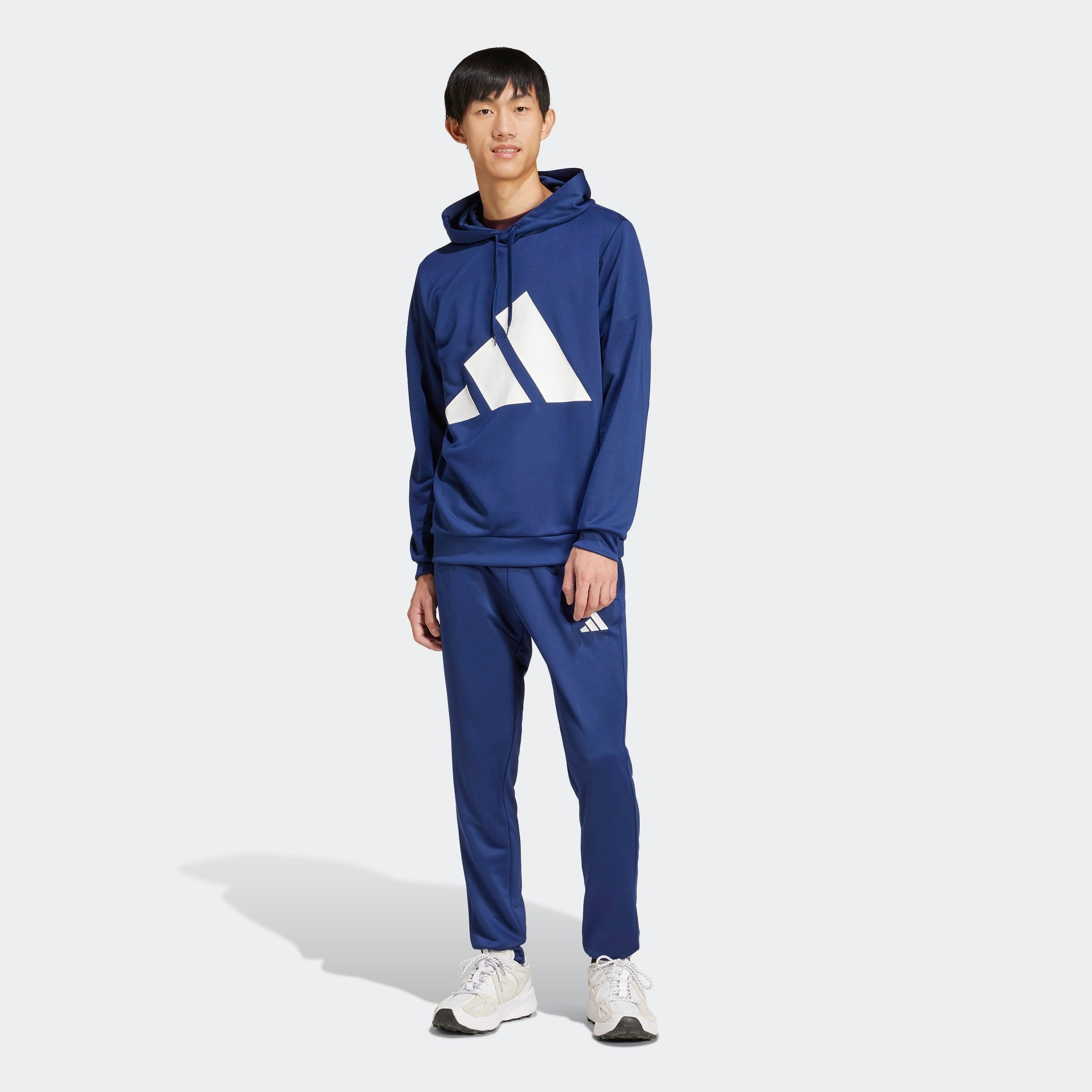 adidas Sportswear Trainingsanzug M BL FT HD TS (2-tlg), Set aus Hose und Ho günstig online kaufen