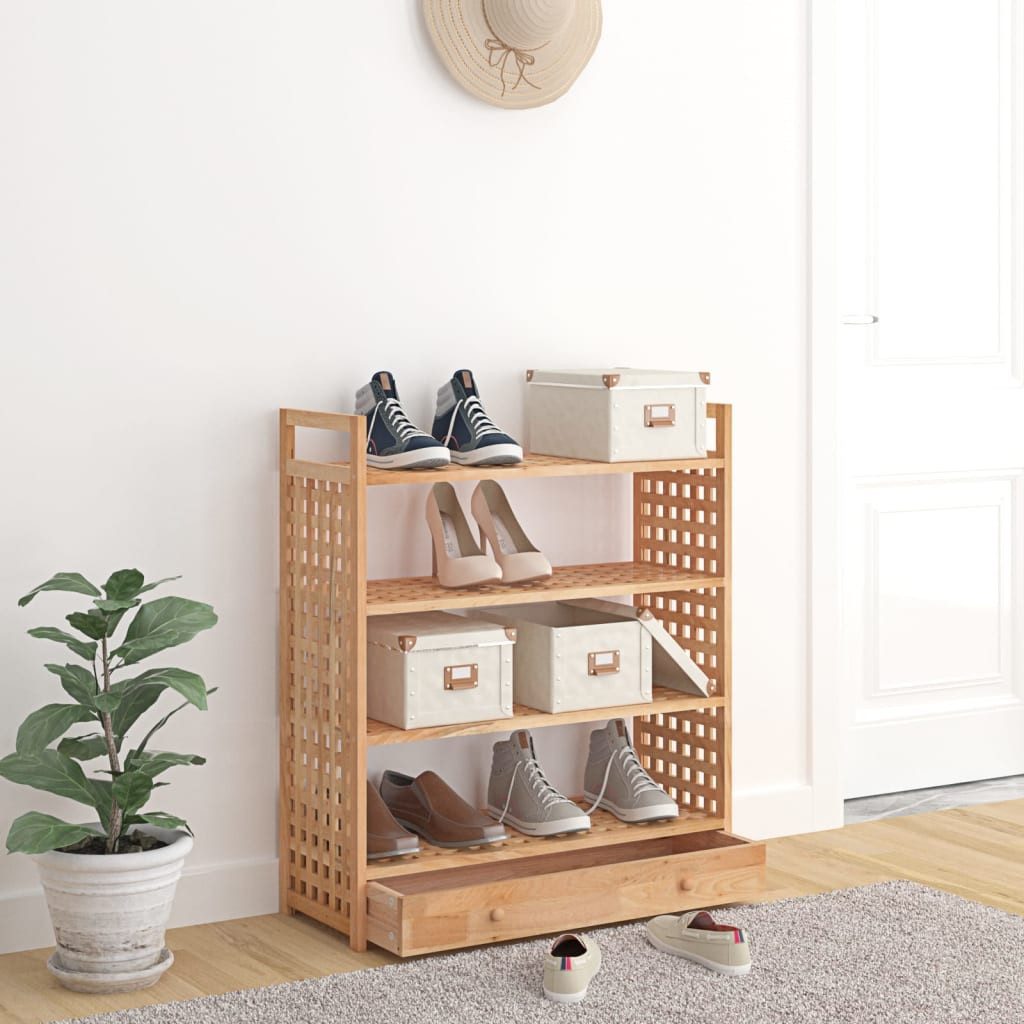 vidaXL Schuhregal Schuhregal mit Schublade 70x27x81 günstig online kaufen