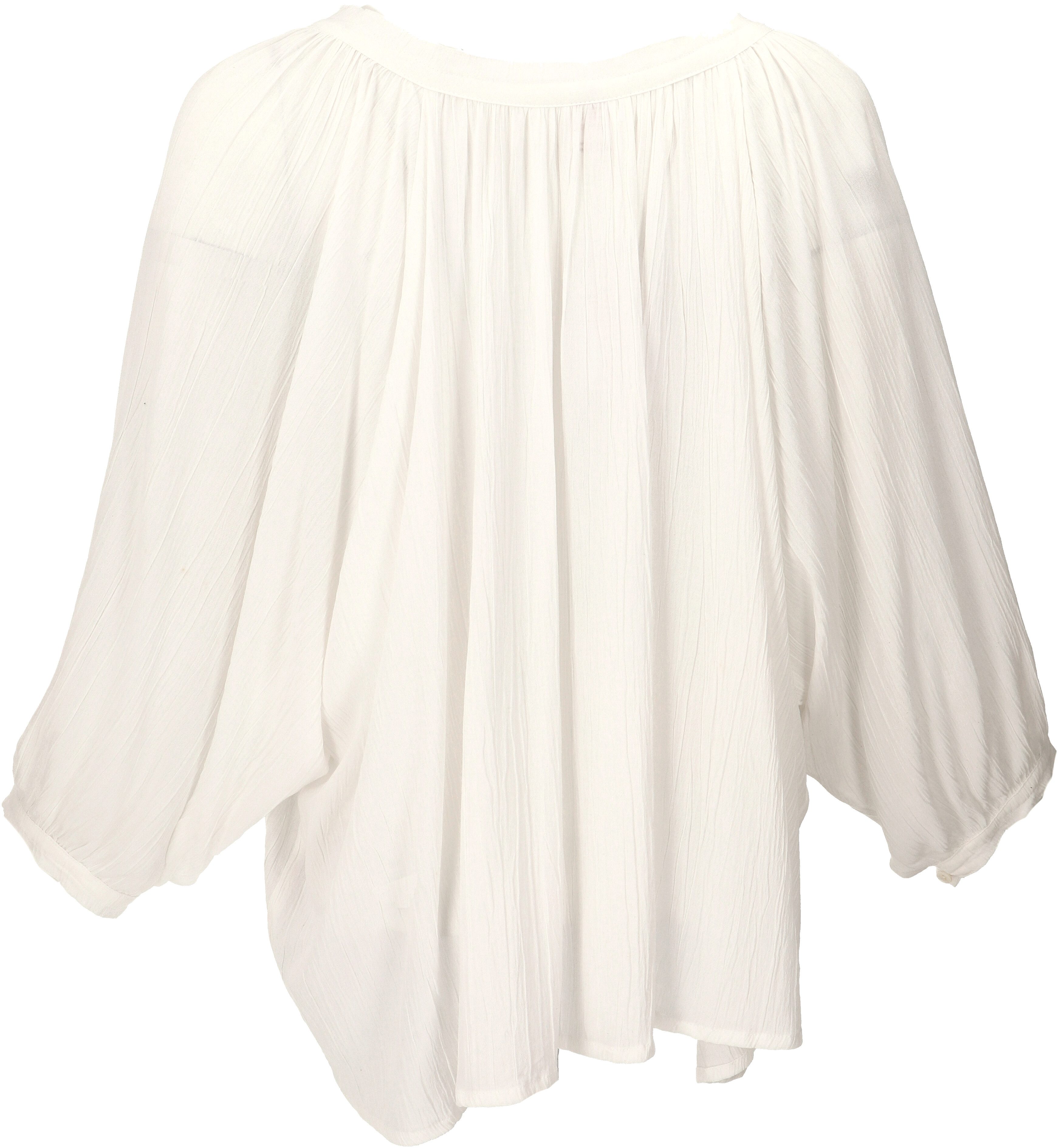 Guru-Shop Longbluse Luftige Boho Bluse, Oversize günstig online kaufen