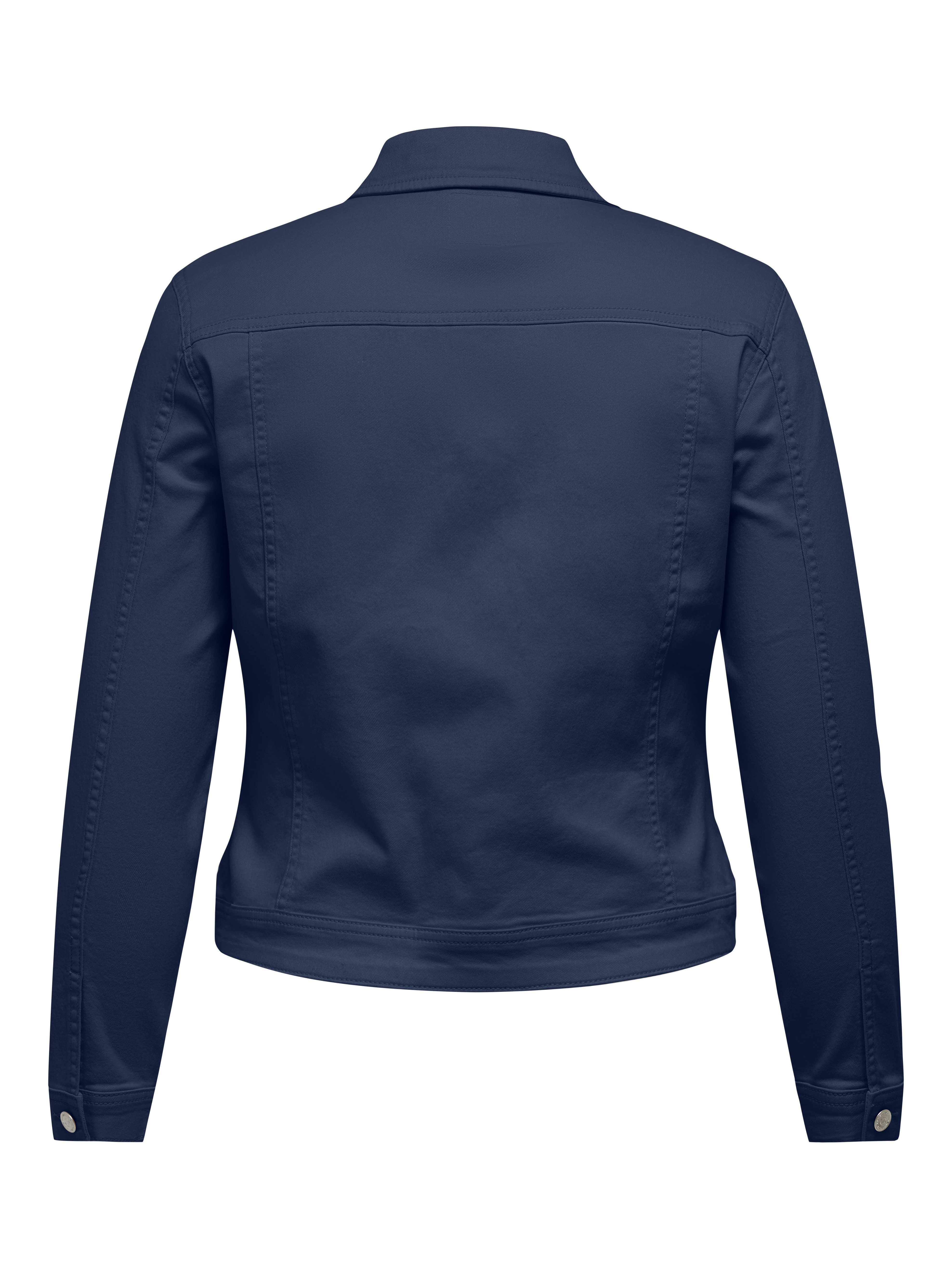 ONLY CARMAKOMA Jeansjacke CARWESPA COLOUR DENIM JACKET DNM