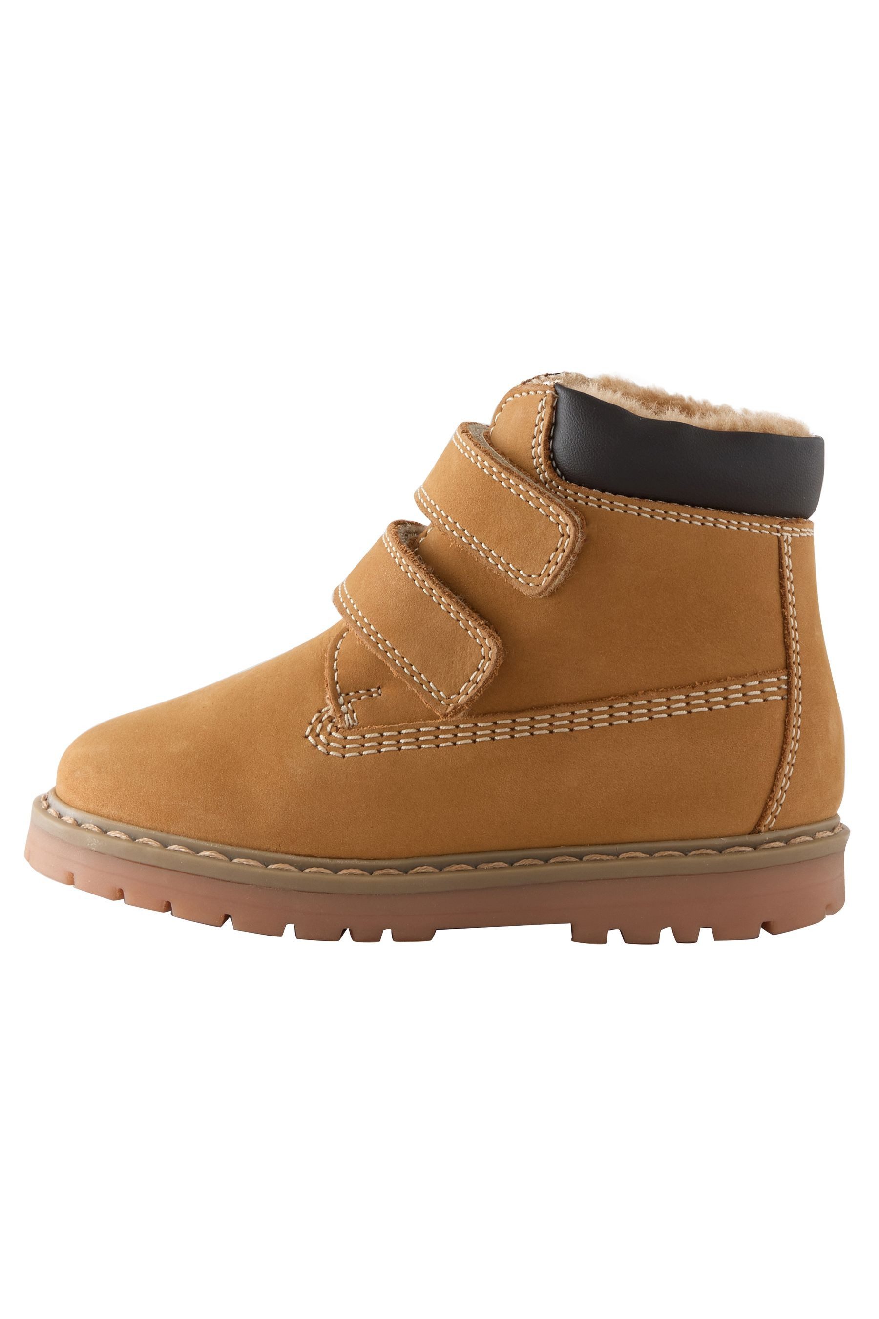 Next Warm gefütterte Stiefel mit Klettverschluss günstig online kaufen