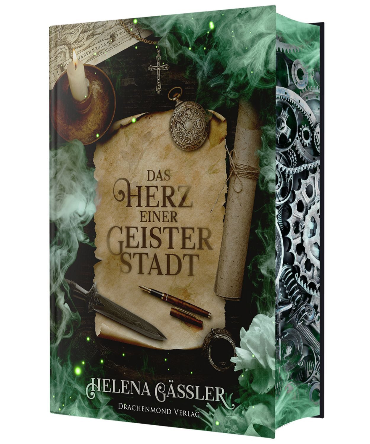 Das Herz einer Geisterstadt Fesselnde Steampunk-Geistergeschichte, Sc / Helena Gässler, Fesselnde Steampunk-Geistergeschichte, Schmuckausgabe mit Farbschnitt-Garantie, X