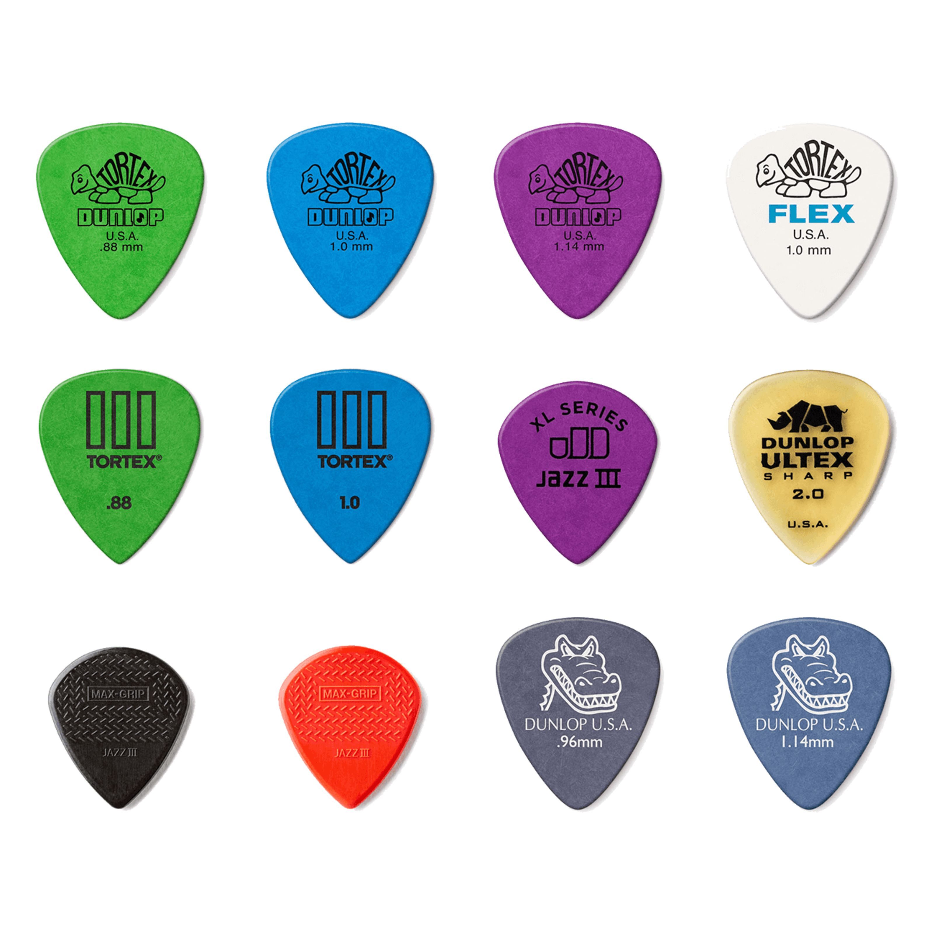 Dunlop Plektrum, PVP 113 Electric Pick Variety Pack - Plektren Set