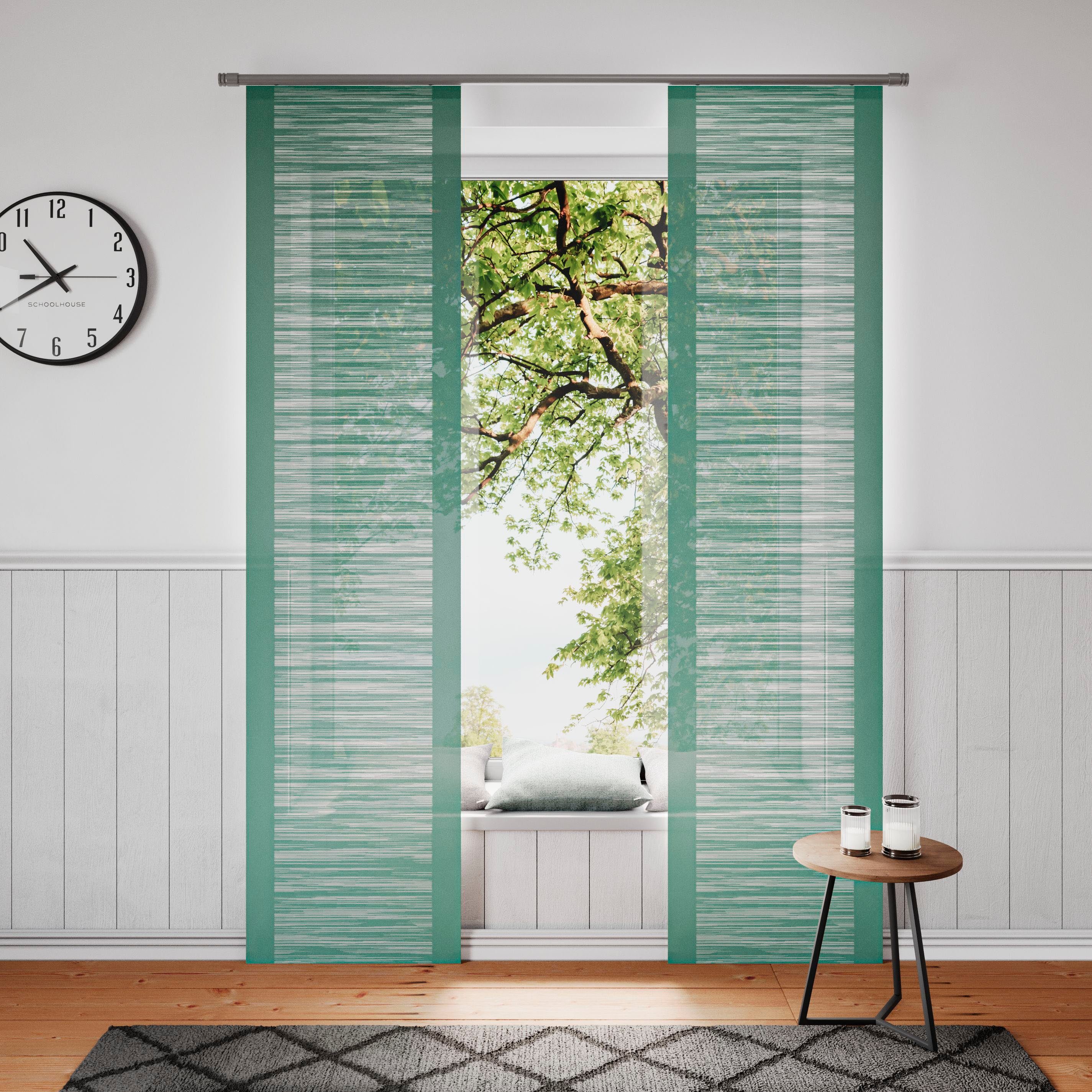 Neutex for you! Schiebegardine Padova (1 St), Klettband, halbtransparent, S günstig online kaufen