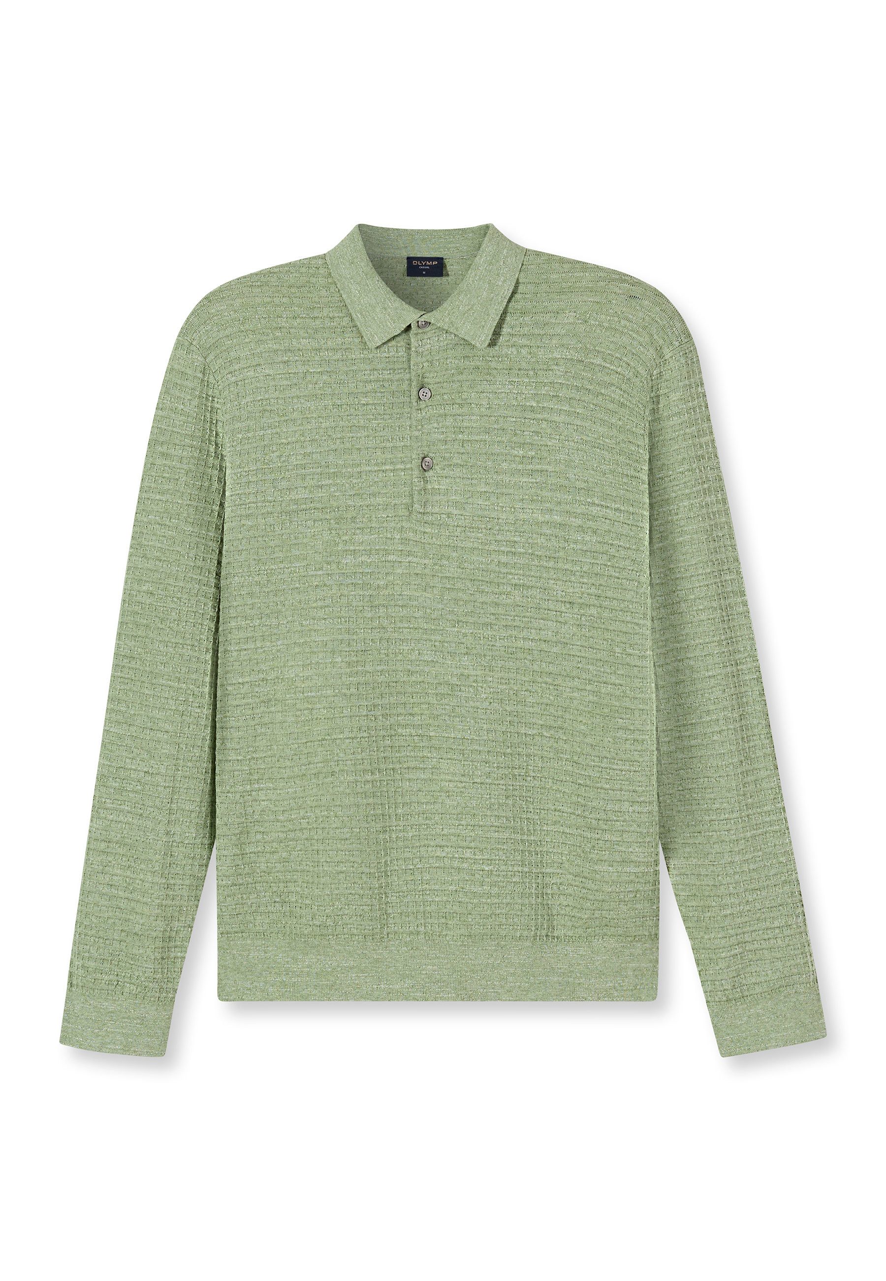 OLYMP Langarm-Poloshirt OLYMP Casual Strick, Polo langarm