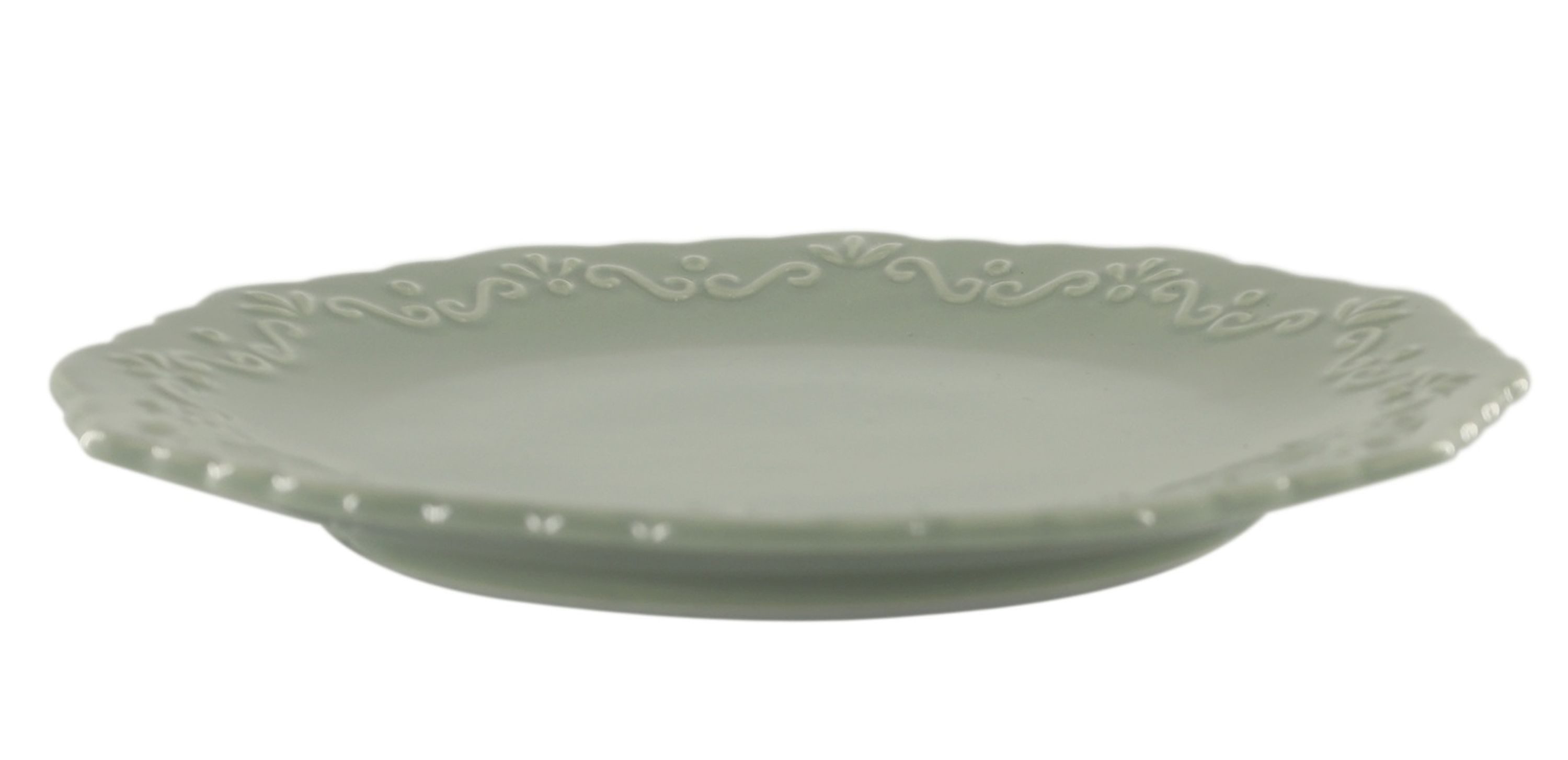 Chic Antique Kuchenteller Chic Antique Teller Kuchenteller Dessertteller Provence Porzellan