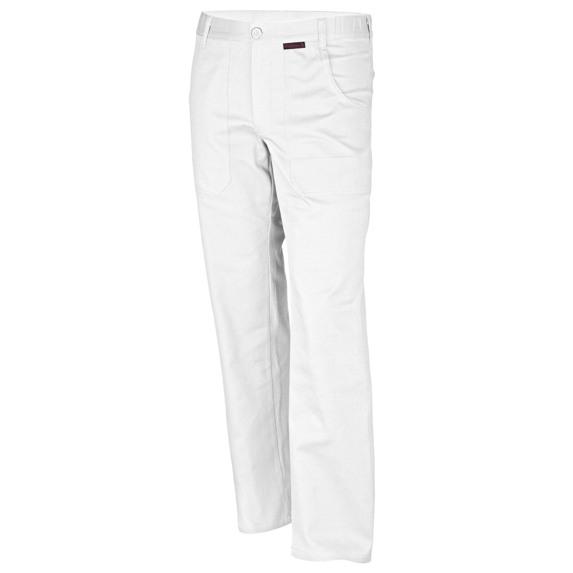 Qualitex Workwear Arbeitsbundhose classical Arbeitshose - BW 270 g - mit 4 Taschen aus reiner Baumwolle