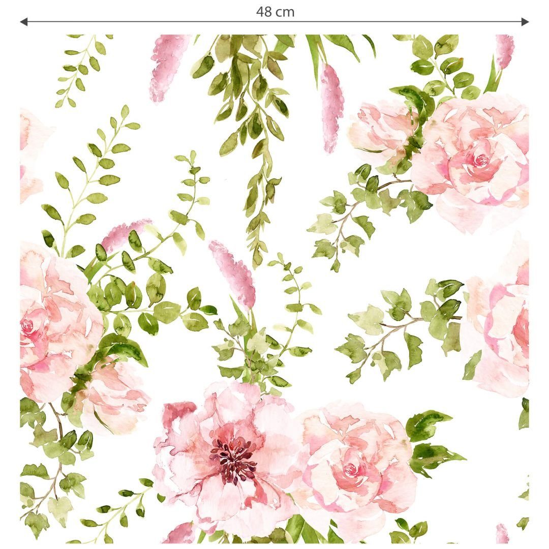 K&L Wall Art Mustertapete Vintage Blumentapete günstig online kaufen
