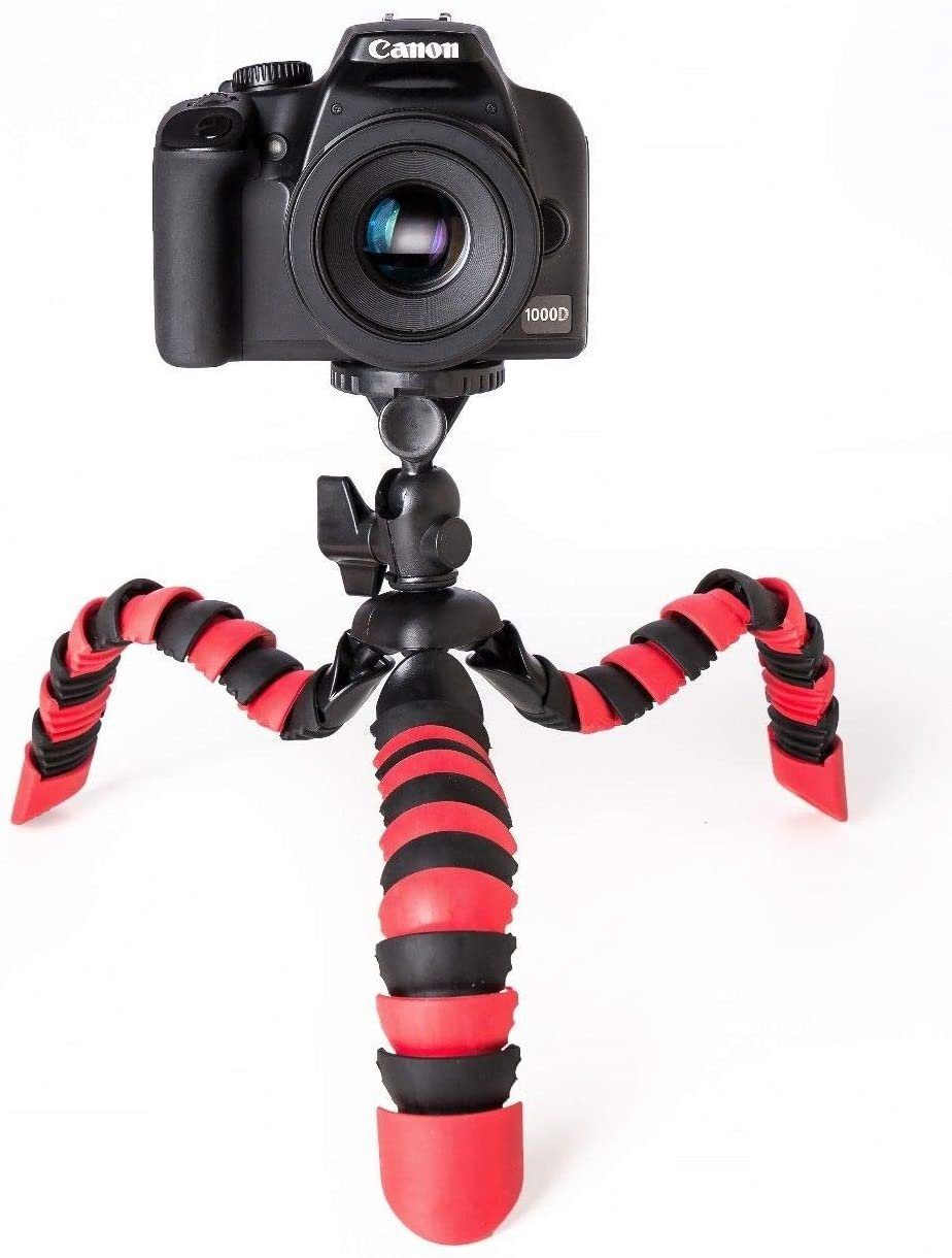 28cm Dreibeinstativ Dreibein Kamera TronicXL Stativ Kamerastativ Flexibel Fotostativ Premium